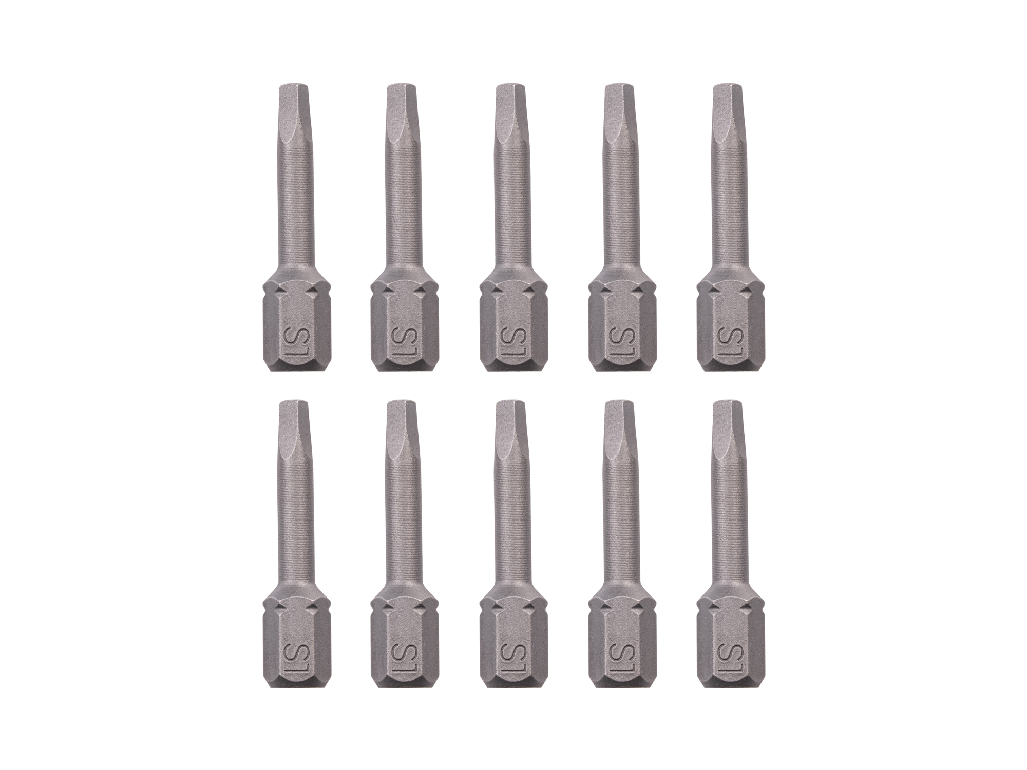 S1 Square Insert Bits, 1.18 in. Length (10-Pack) | TEKTON