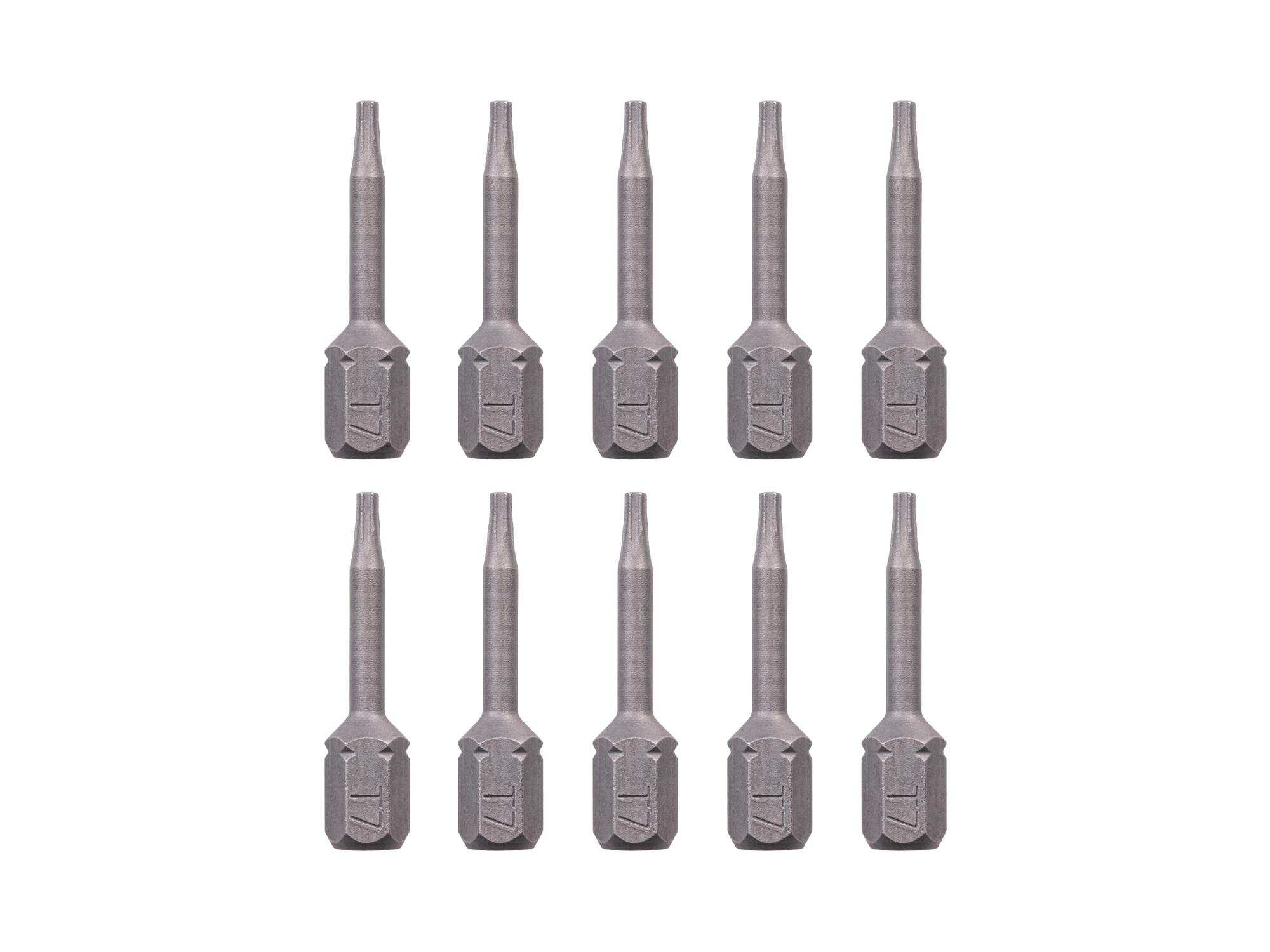 TEKTON T7 Star Insert Bits, 1.18 Inch Length (10-Pack) - 1/4 in. Hex Shank
