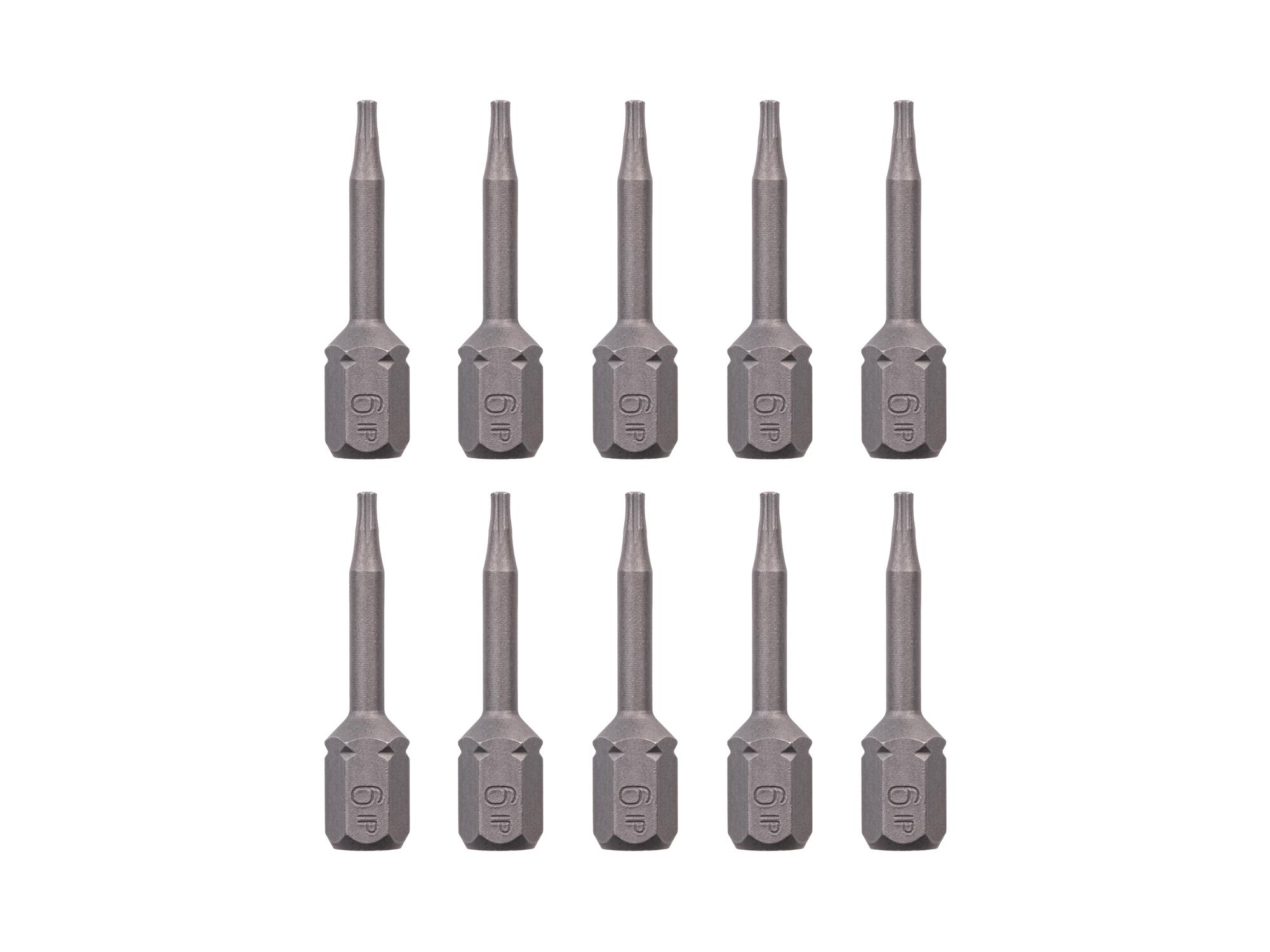 TEKTON 6IP Star Plus Insert Bits, 1.18 Inch Length (10-Pack) - 1/4 in. Hex Shank