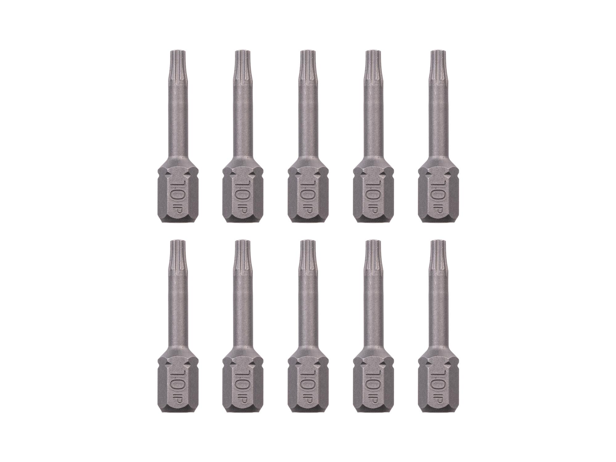 TEKTON 10IP Star Plus Insert Bits, 1.18 Inch Length (10-Pack) - 1/4 in. Hex Shank