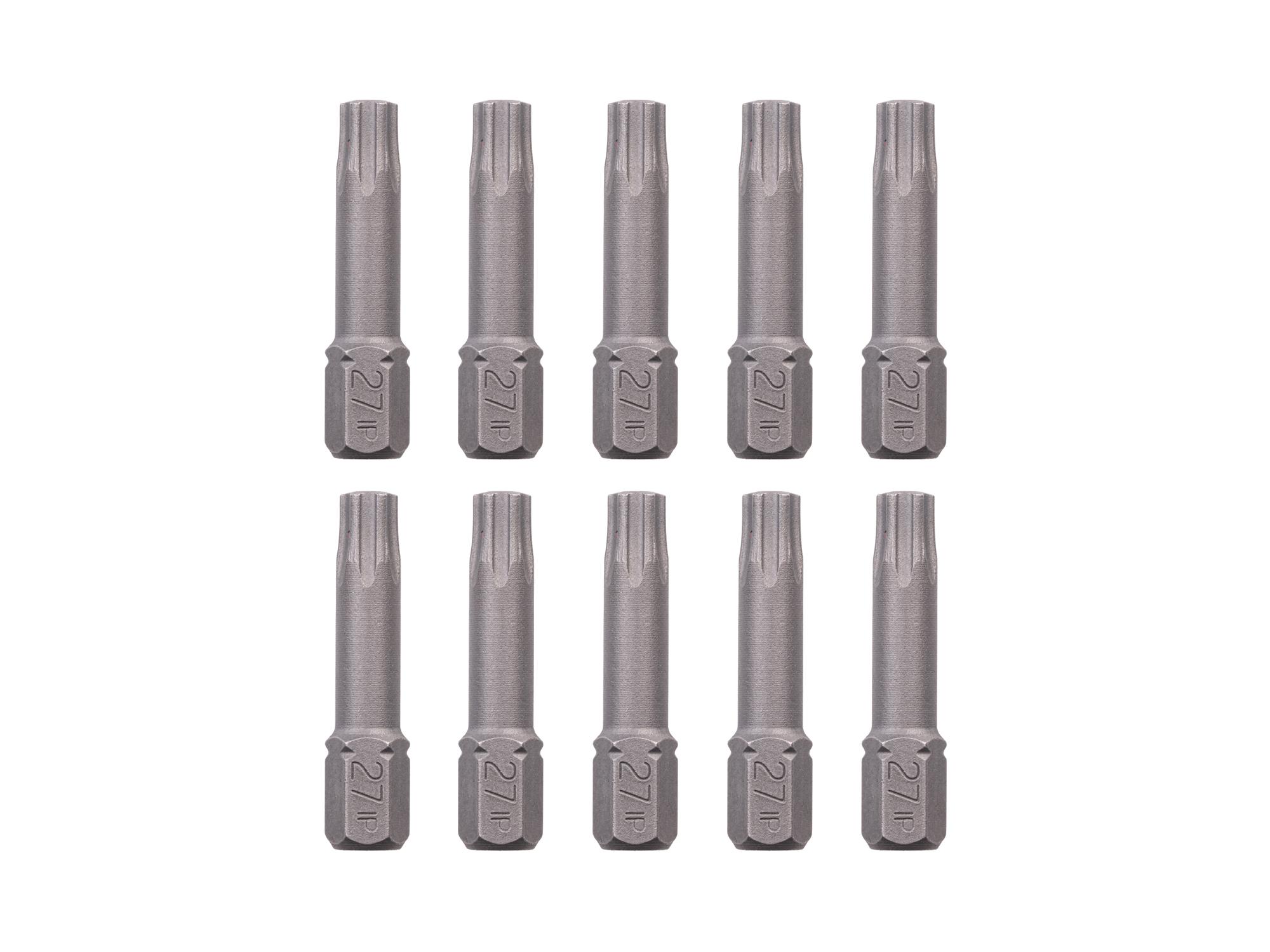 TEKTON 27IP Star Plus Insert Bits, 1.18 Inch Length (10-Pack) - 1/4 in. Hex Shank