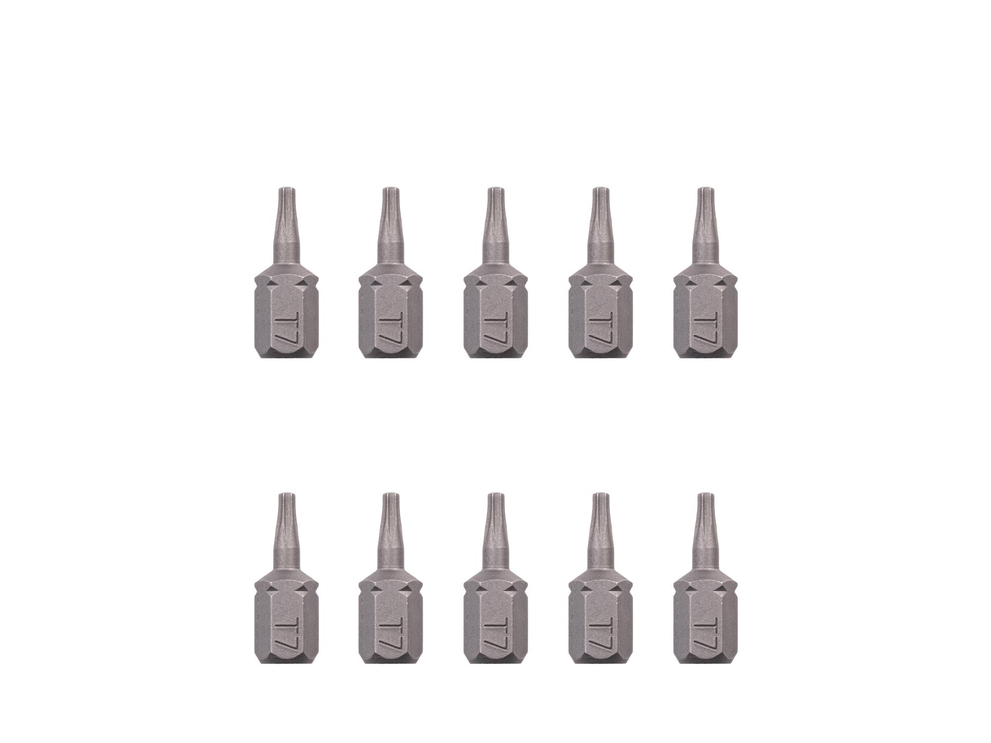 TEKTON T7 Star Insert Bits, 0.75 Inch Length (10-Pack) - 1/4 in. Hex Shank