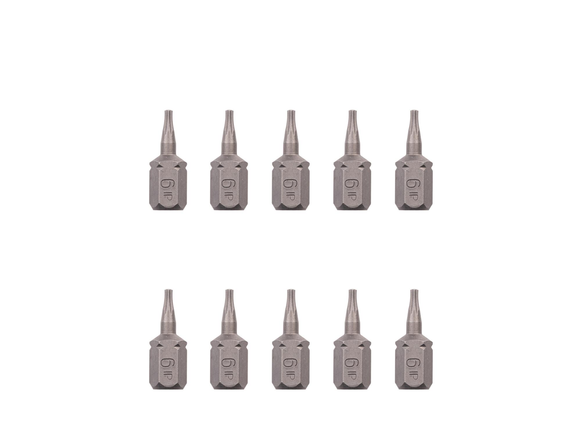 TEKTON 6IP Star Plus Insert Bits, 0.75 Inch Length (10-Pack) - 1/4 in. Hex Shank