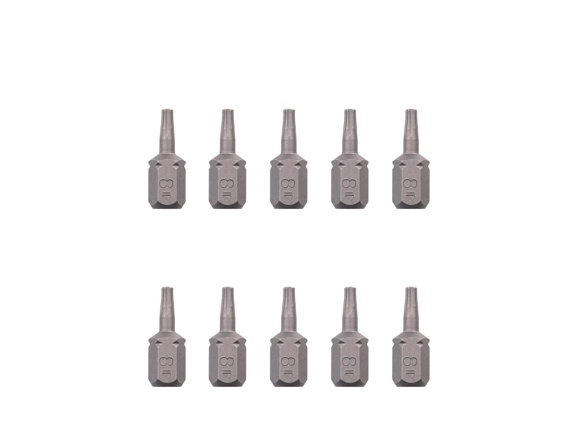 TEKTON 8IP Star Plus Insert Bits, 0.75 Inch Length (10-Pack) - 1/4 in. Hex Shank