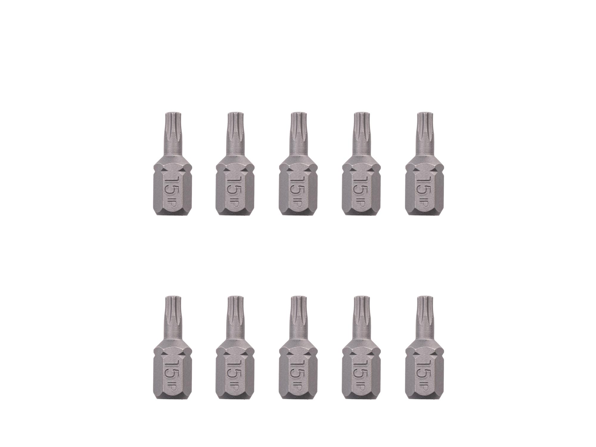 TEKTON 15IP Star Plus Insert Bits, 0.75 Inch Length (10-Pack) - 1/4 in. Hex Shank