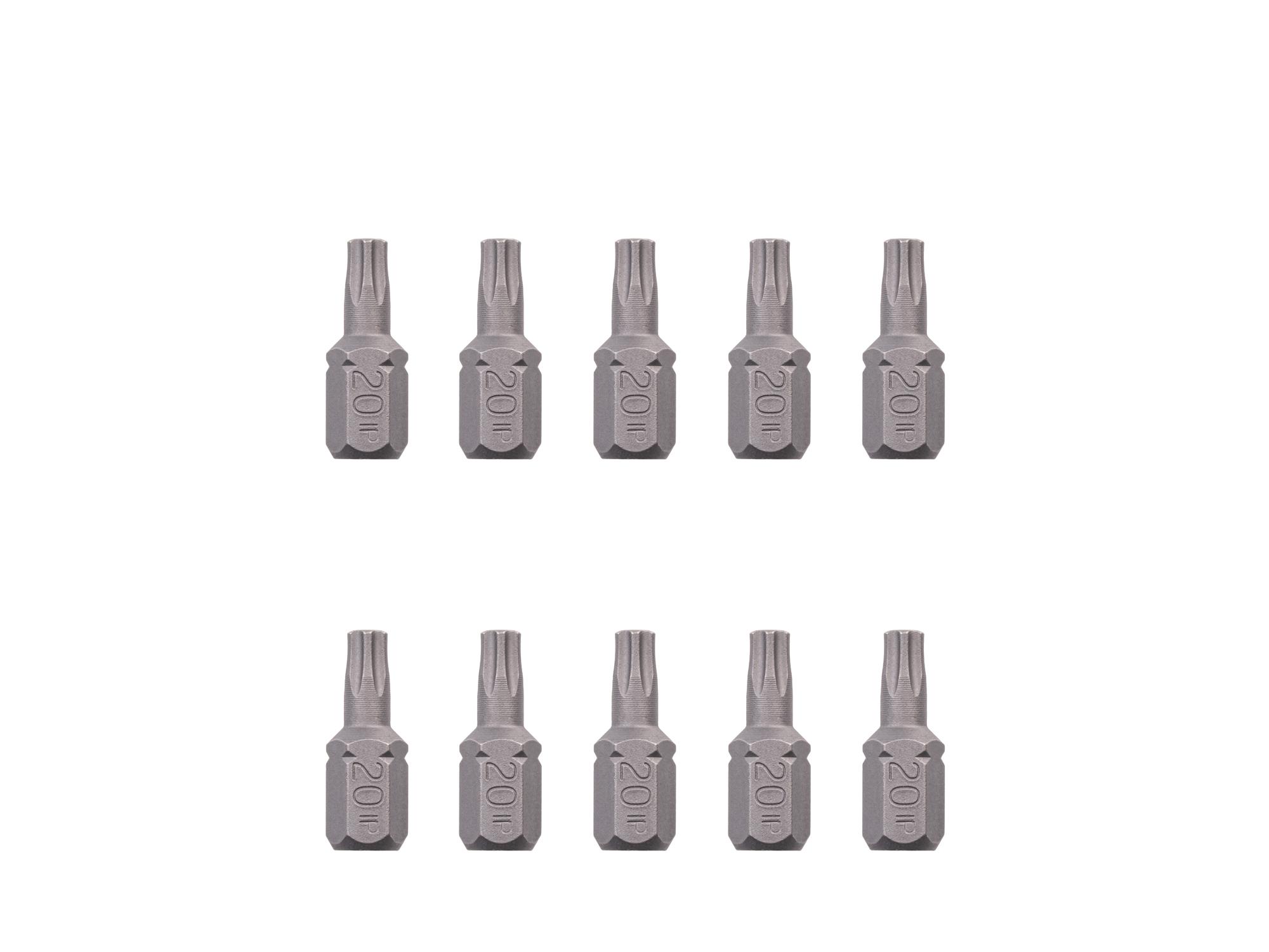 TEKTON 20IP Star Plus Insert Bits, 0.75 Inch Length (10-Pack) - 1/4 in. Hex Shank