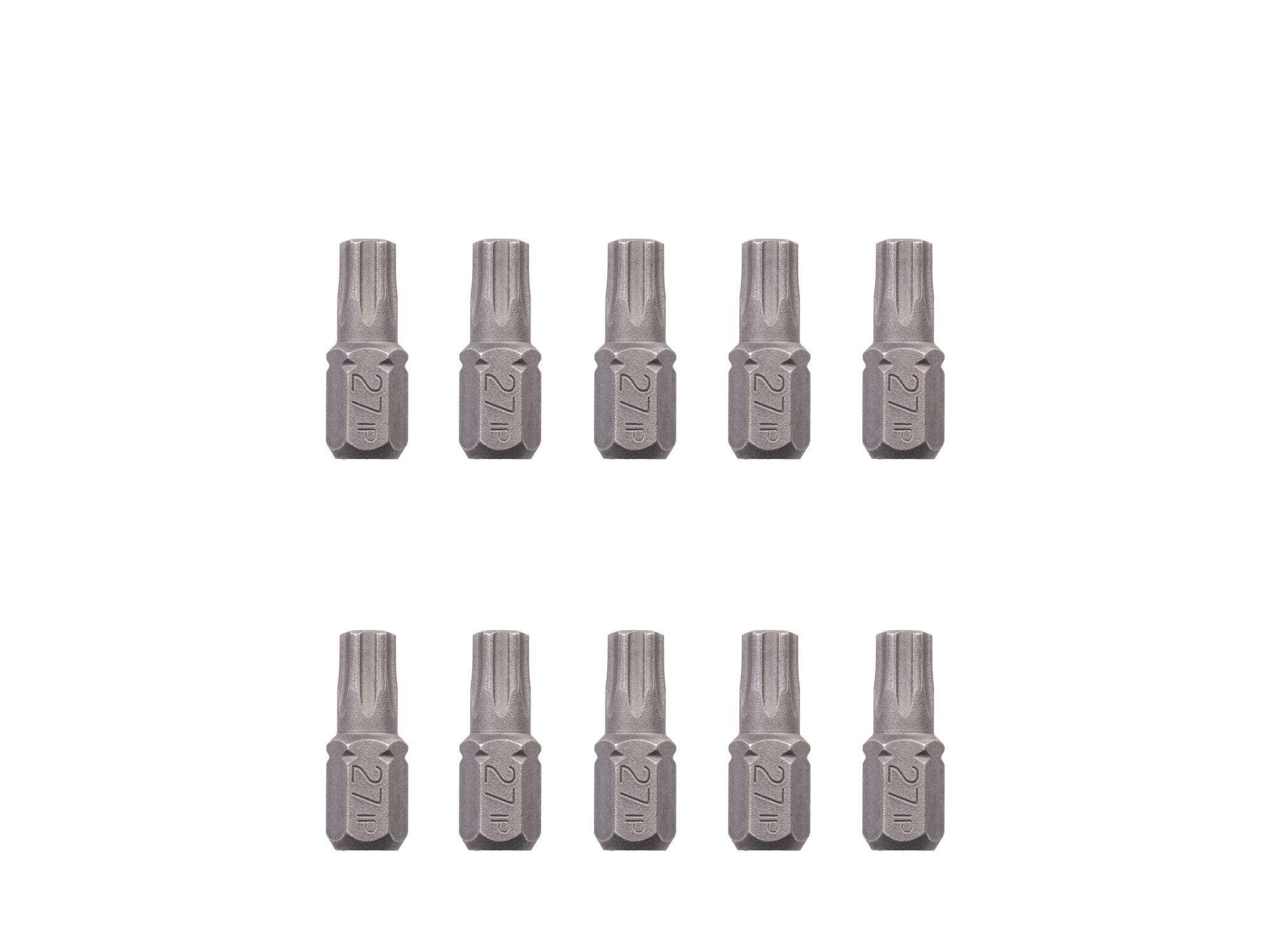 TEKTON 27IP Star Plus Insert Bits, 0.75 Inch Length (10-Pack) - 1/4 in. Hex Shank