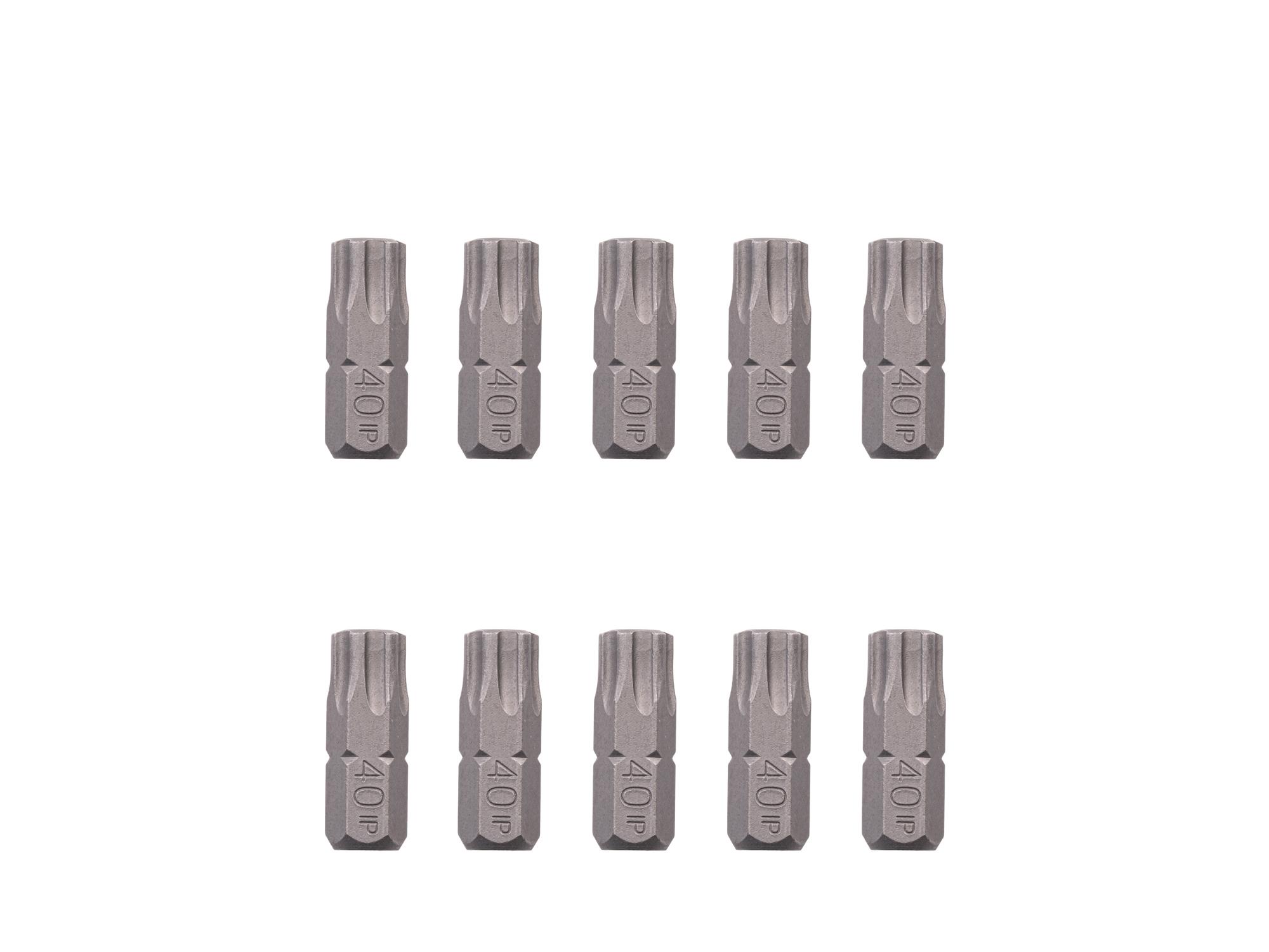TEKTON 40IP Star Plus Insert Bits, 0.75 Inch Length (10-Pack) - 1/4 in. Hex Shank