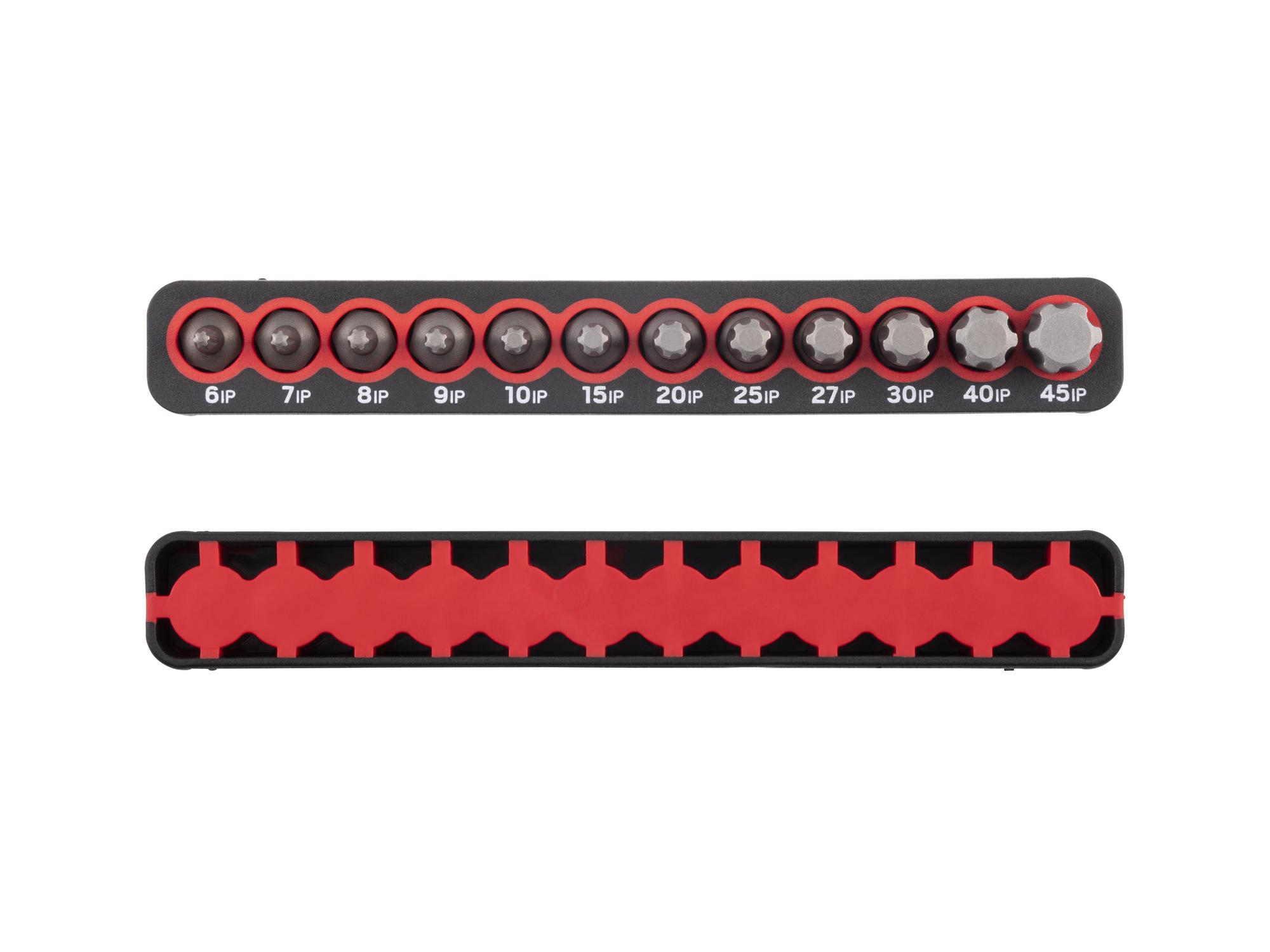 Side view of Tekton rail bit set. Item #DZT93005