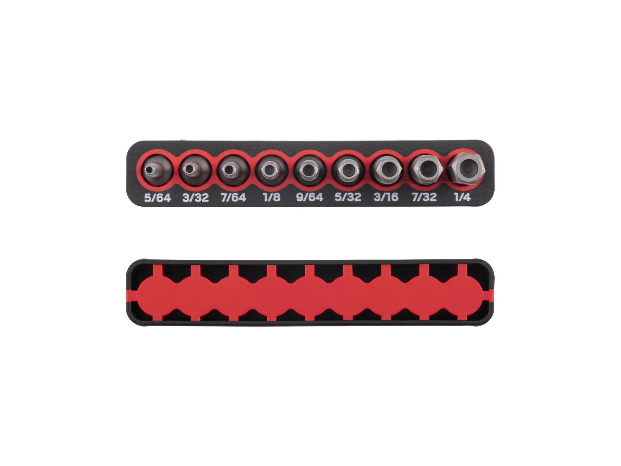 Side view of Tekton rail bit set. Item #DZX93003