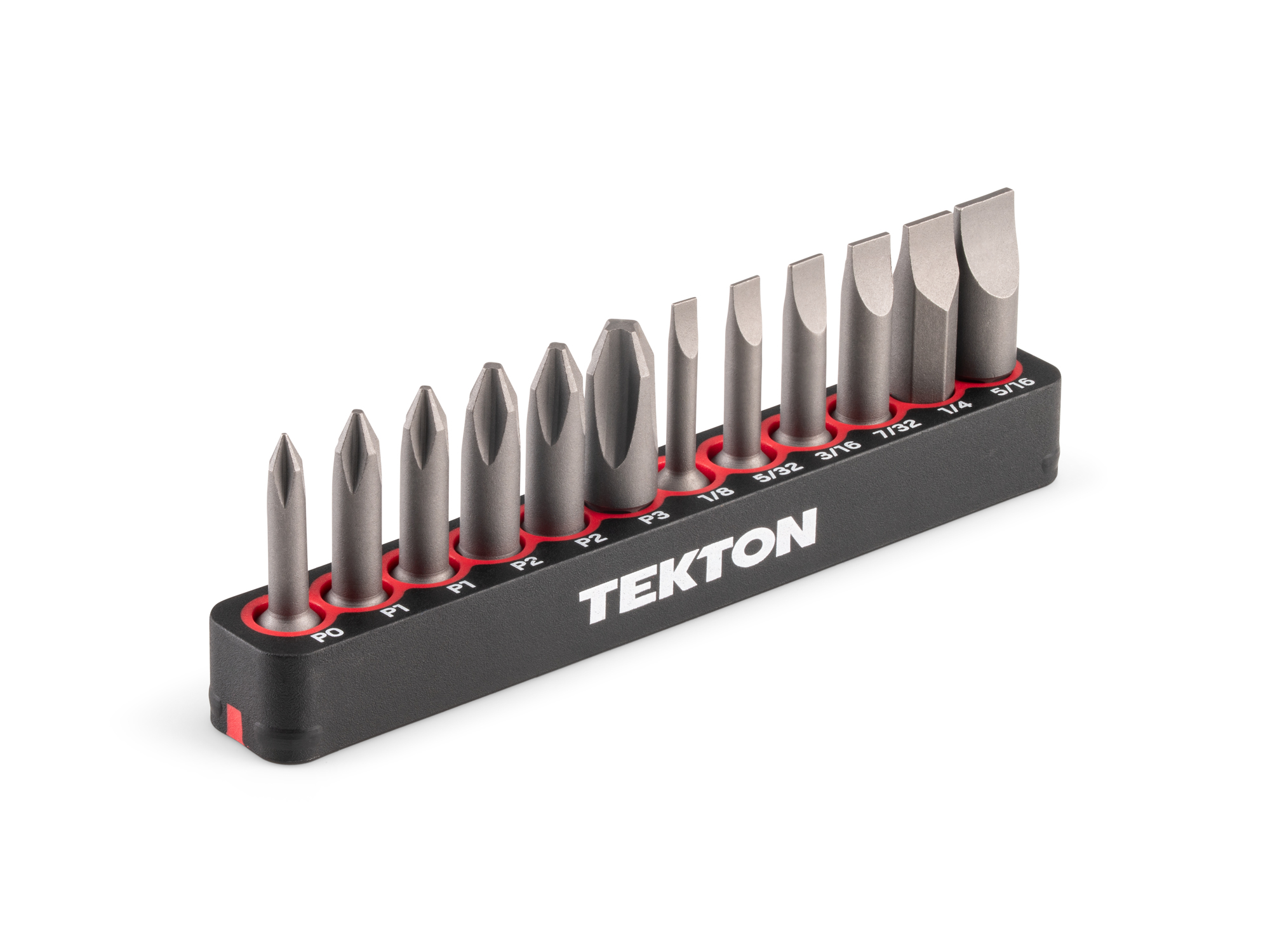 フィトンチッド Phillips and Slotted (IN) Bit Set, 1.18 in. Length (12-Piece) | TEKTON