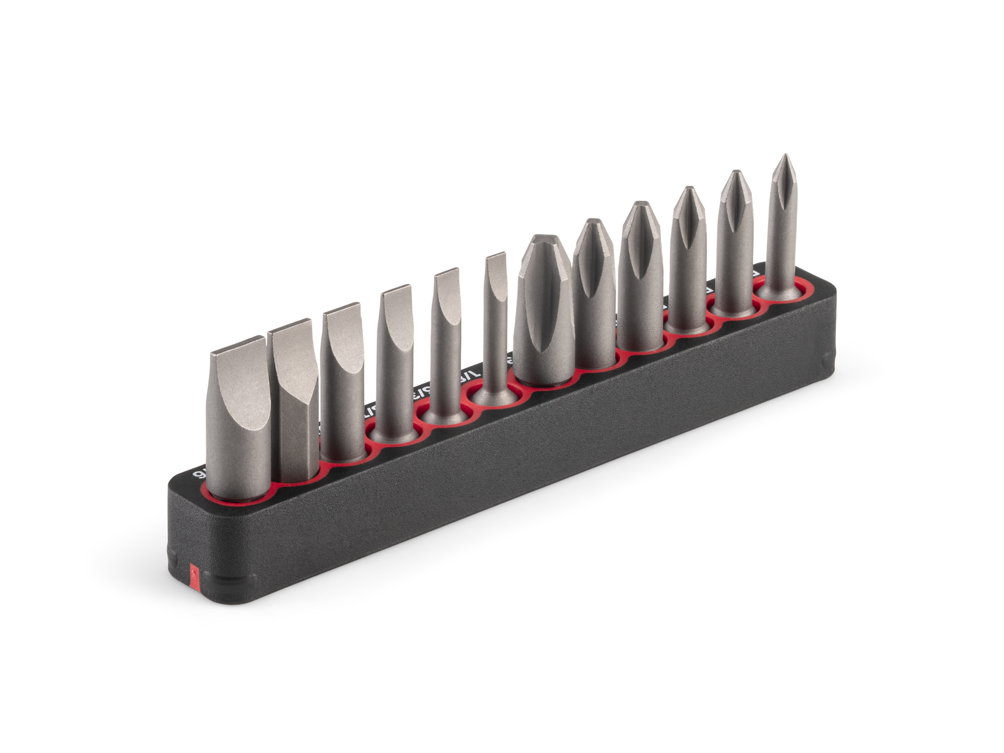 Phillips and Slotted (IN) Bit Set, 1.18 in. Length (12-Piece) | TEKTON