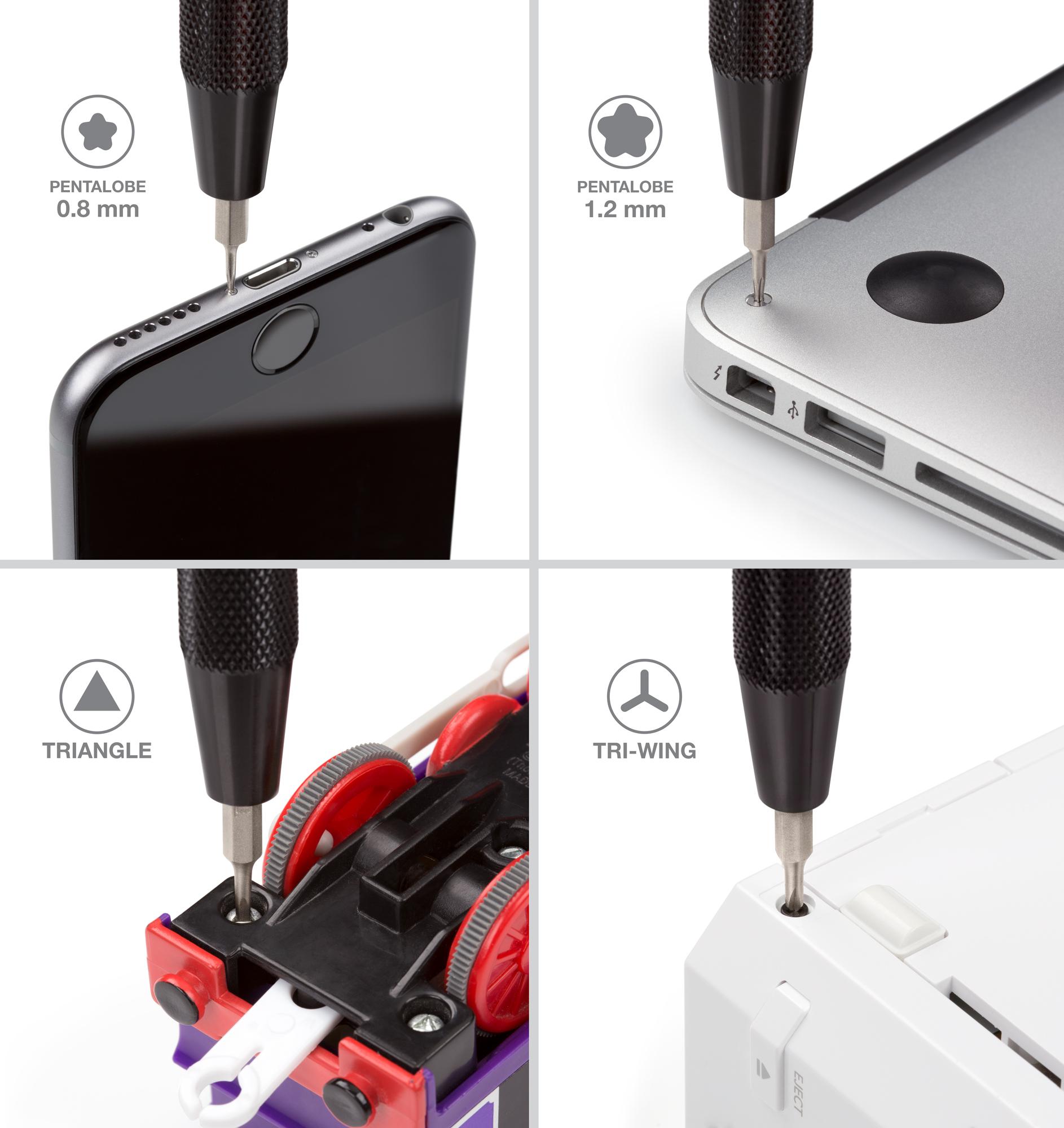 Example shown of Tekton case bit set set.