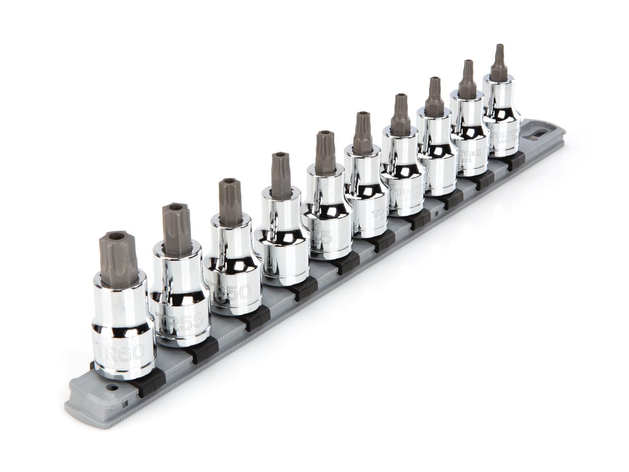 Tr Socket 1/2 Inch Drive TR Torx Bit Socket Set (10-Piece) | TEKTON