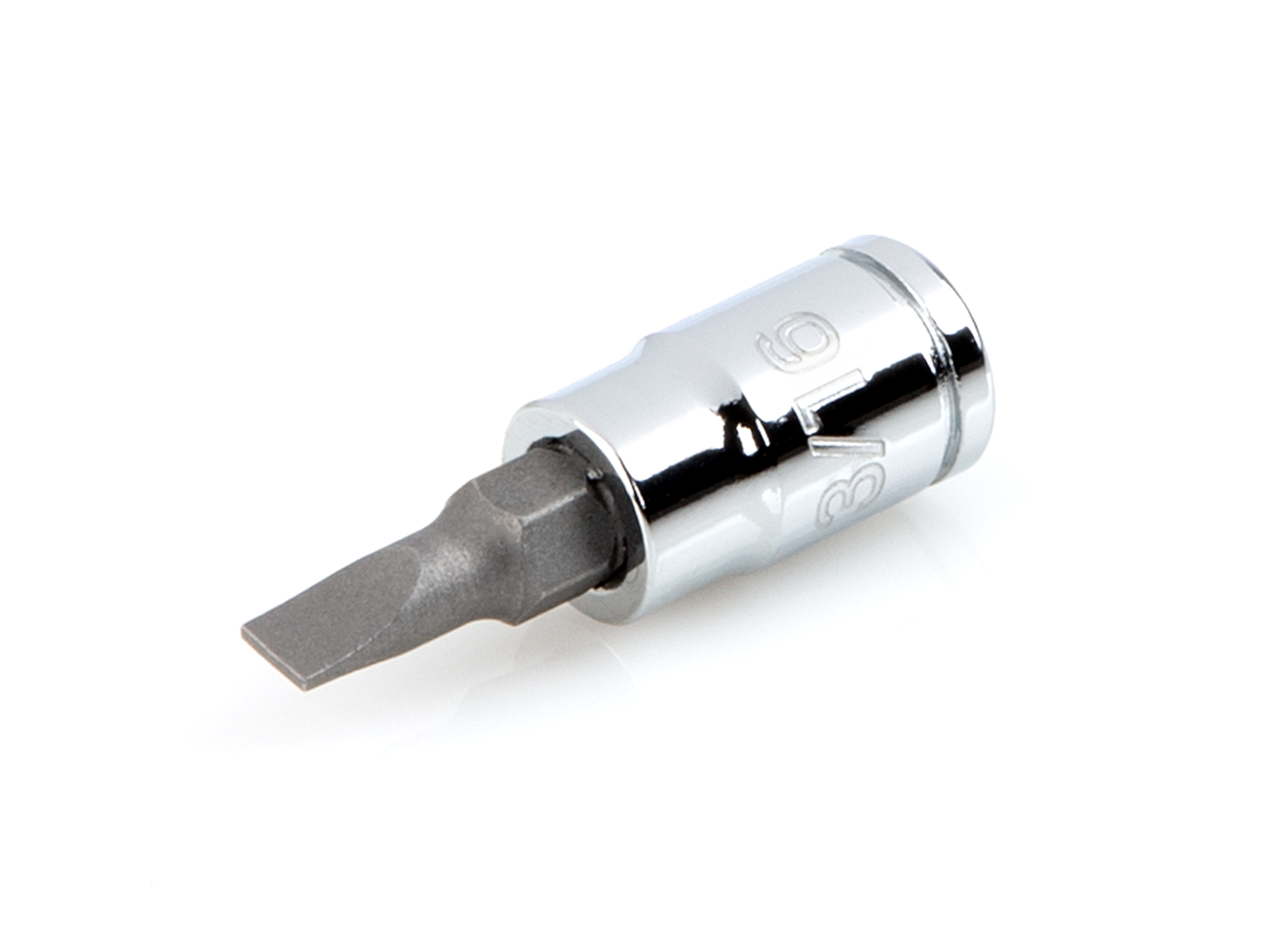 1/4 Inch Drive x 3/16 Inch Slotted Bit Socket | TEKTON | SHB00201