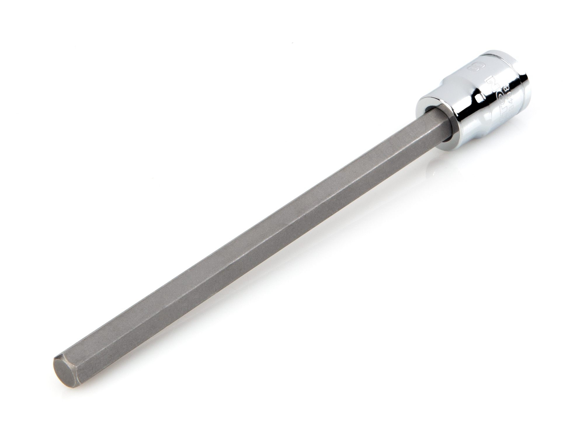 3/8 Inch Drive x 8 mm Long Hex Bit Socket | TEKTON | SHB13408