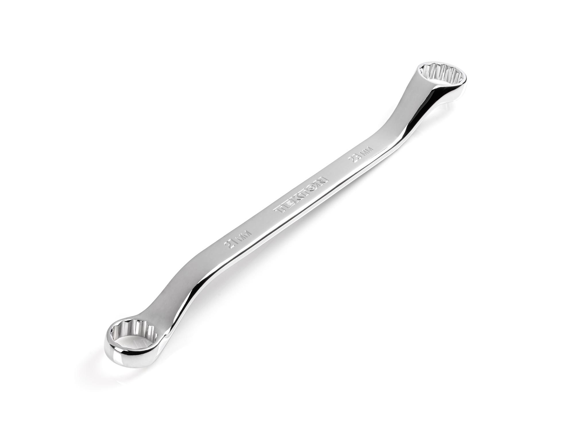 Front-right angle view of Tekton box end wrench. Item #WBE24321