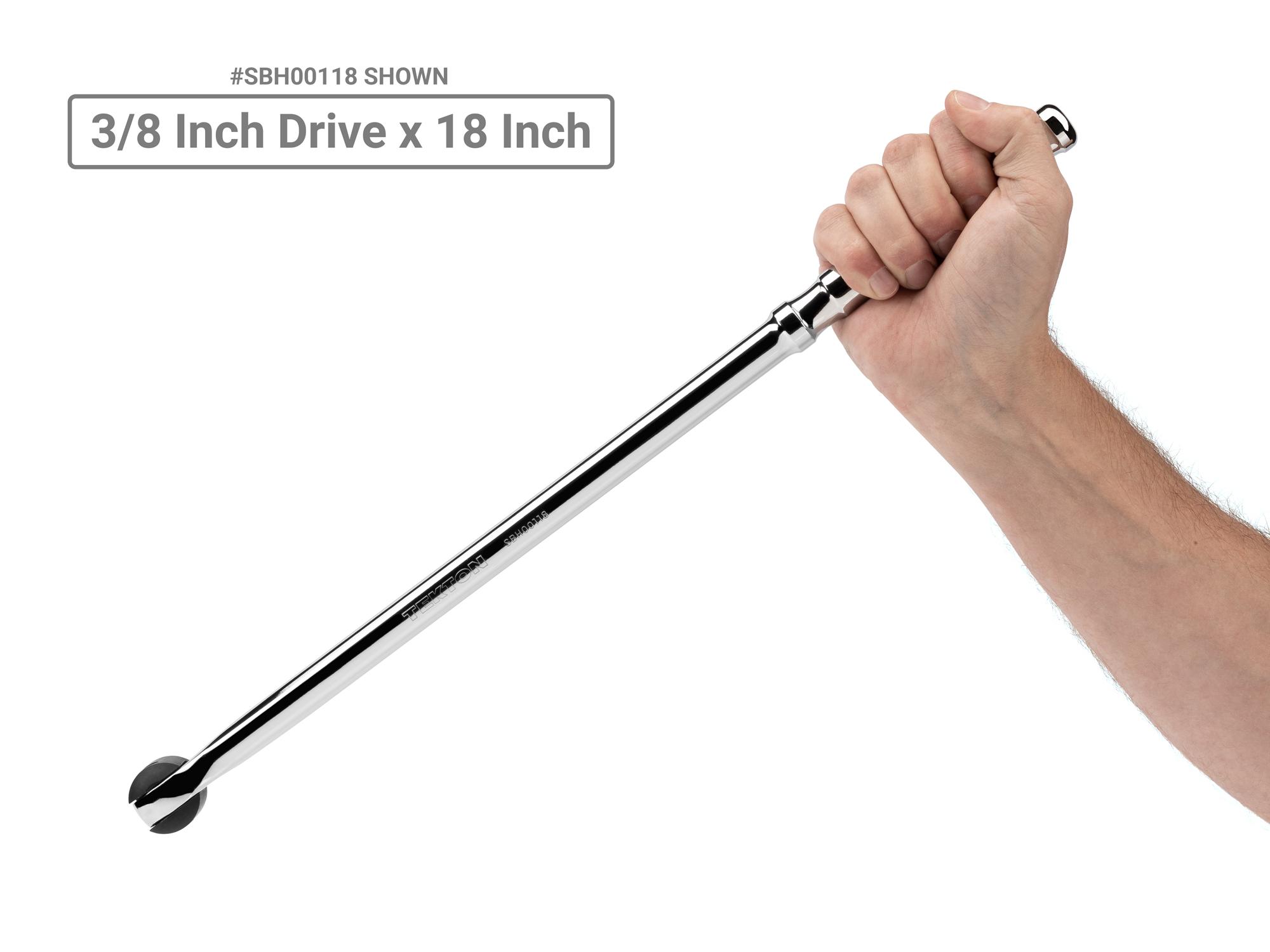 3/8, 1/2 Inch Drive Breaker Bar Set (Polished Grip) | TEKTON