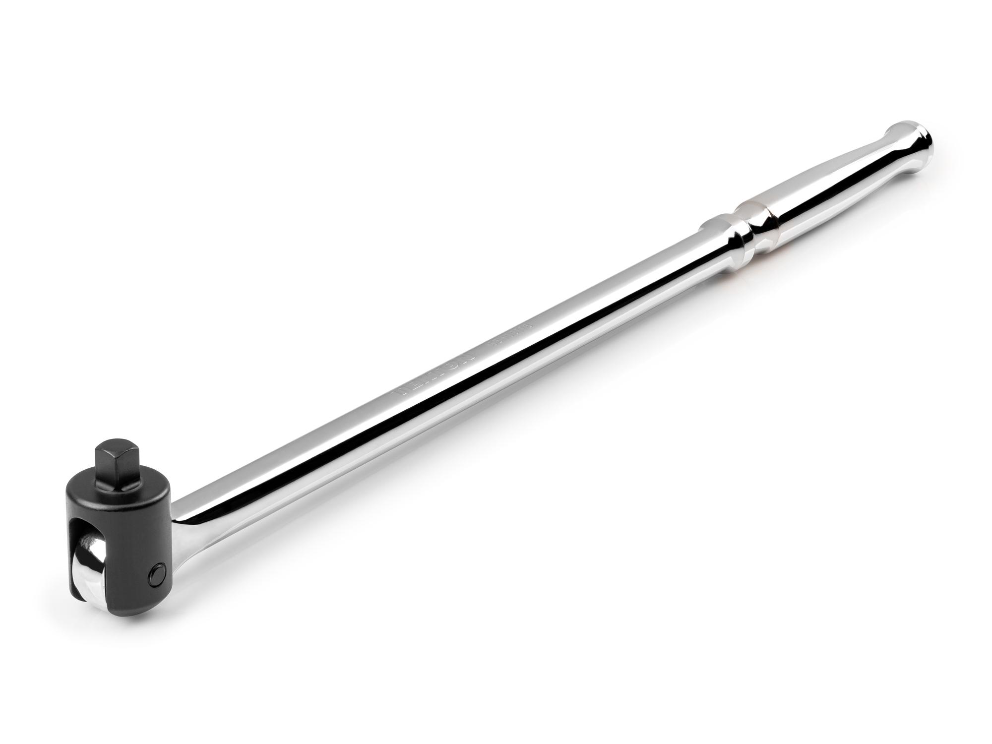 Front-right angle view of Tekton 18 inch breaker bar. Item #SBH00118
