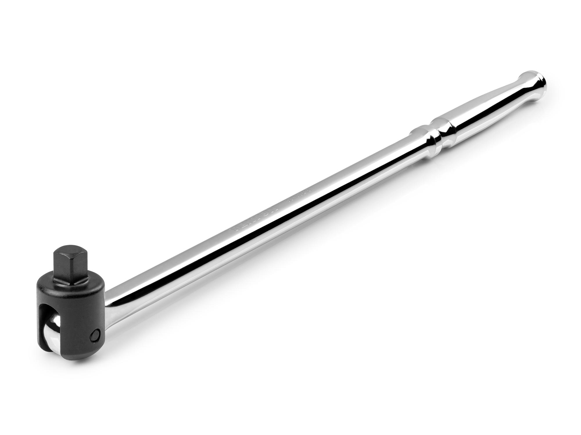 Front-right angle view of Tekton 18 inch breaker bar. Item #SBH00218
