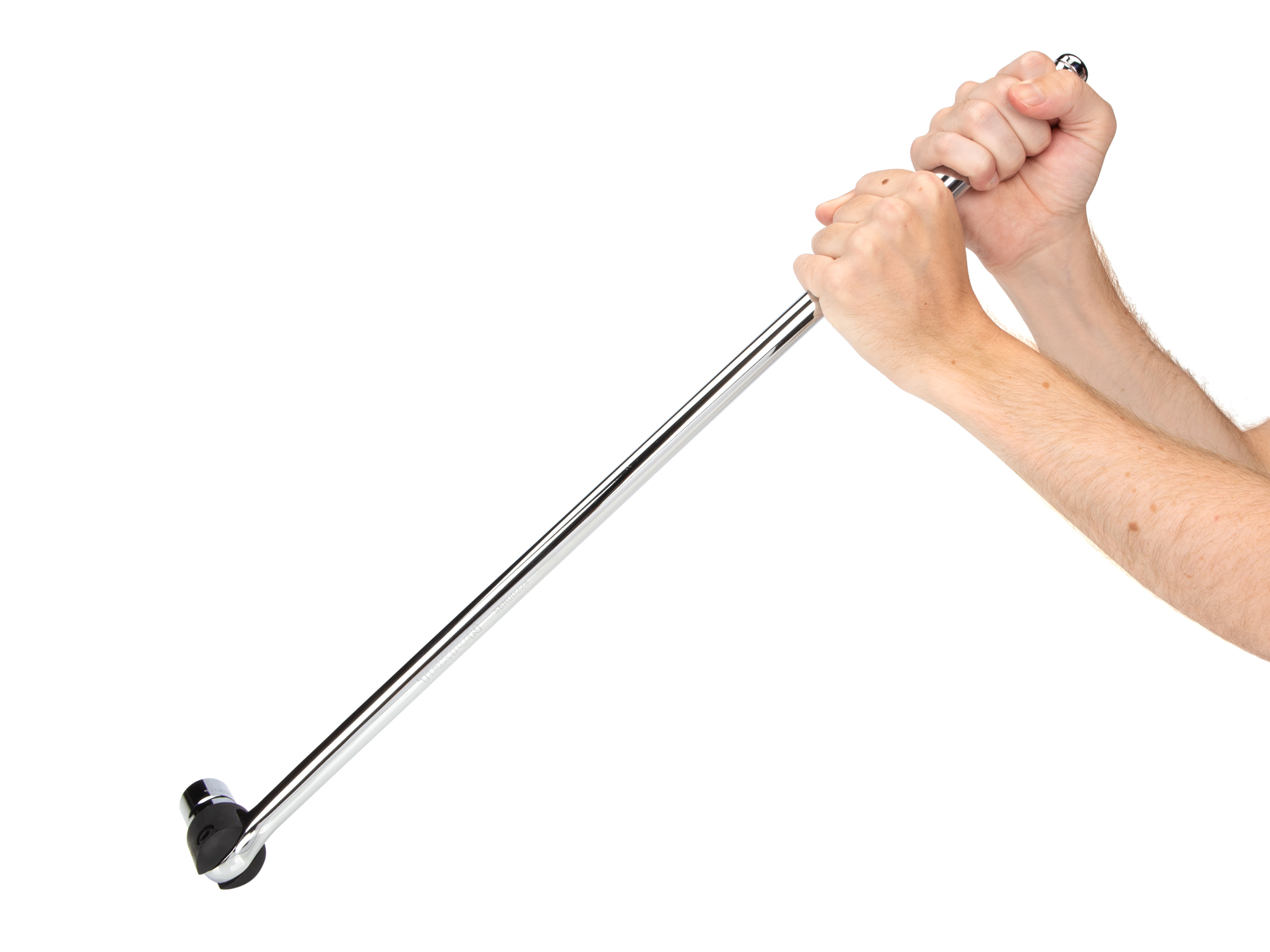 1/2 inch drive x 24 inch breaker bar with sleek, comfortable handle and 230-degree pivoting head. SBH00224.