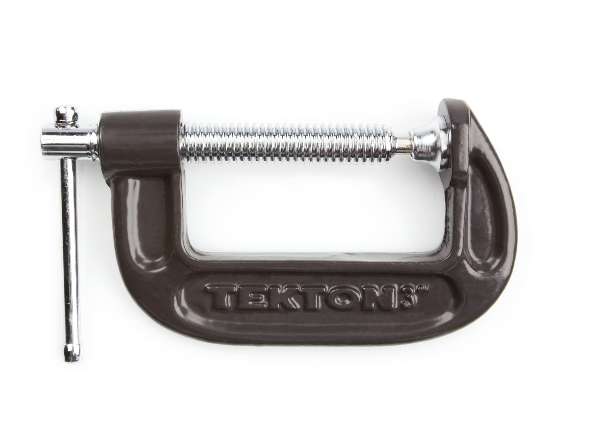 Side view of Tekton c-clamp. Item #4012