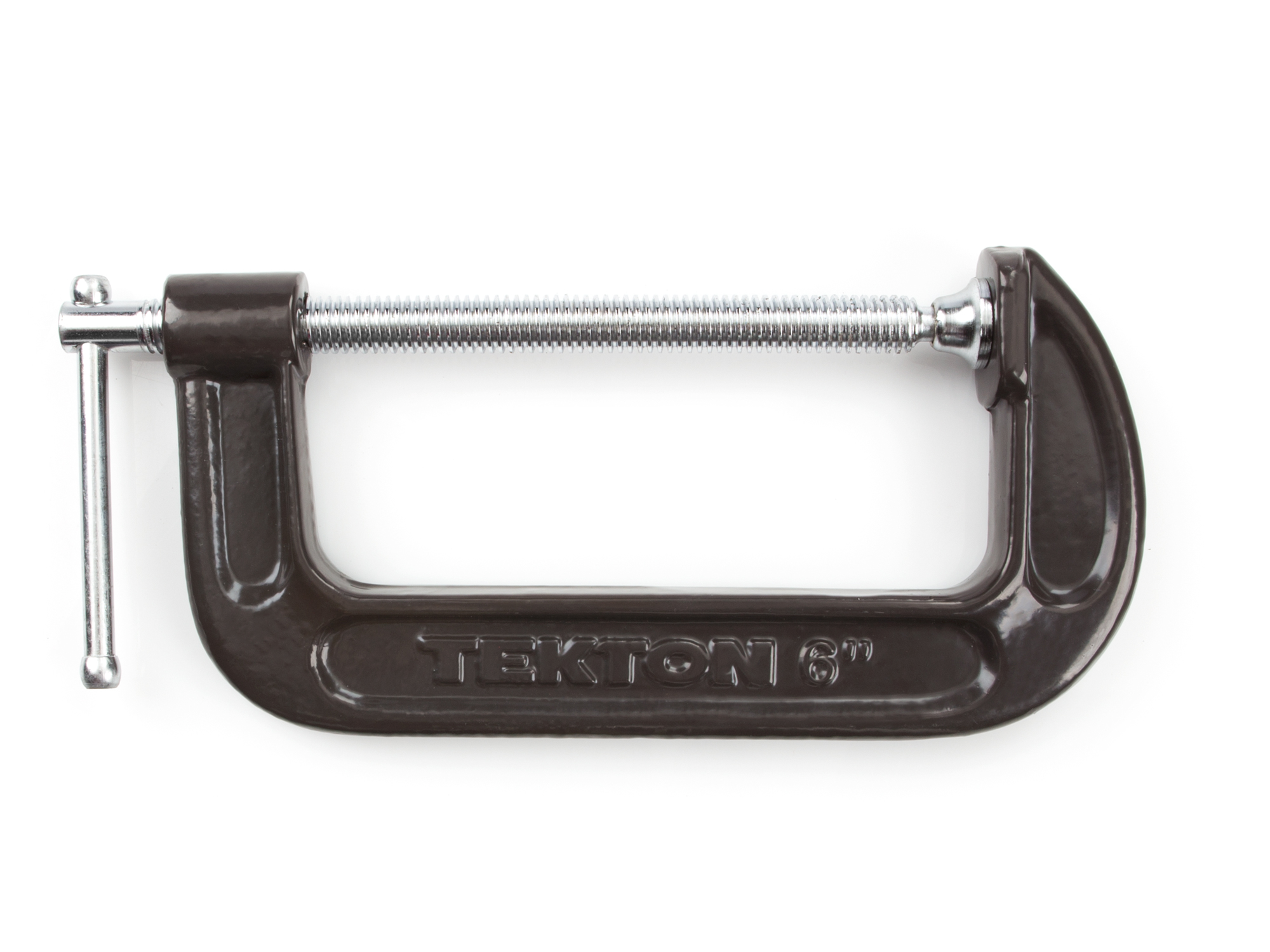 TEKTON 6 Inch Malleable Iron C-Clamp