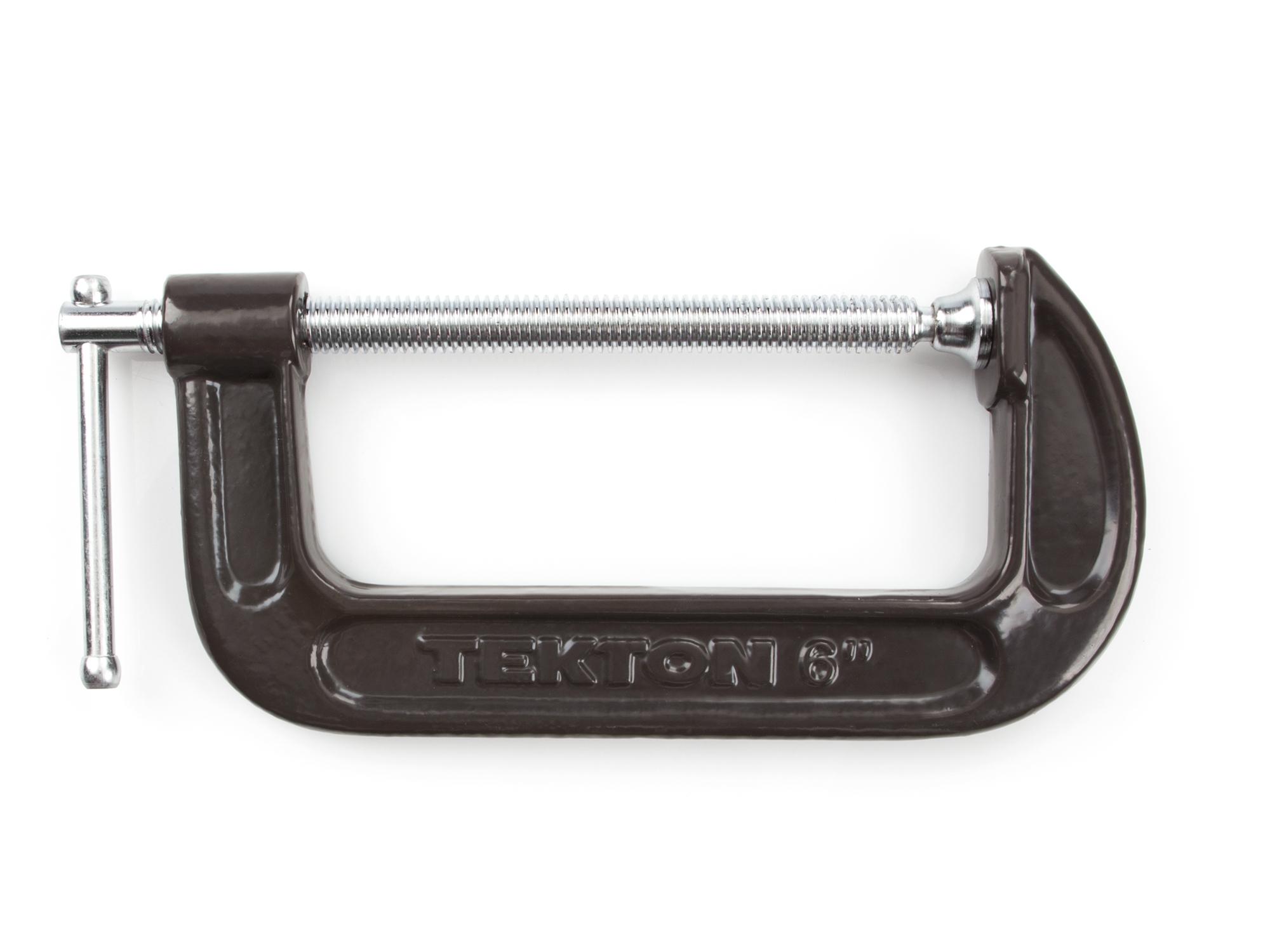Side view of Tekton c-clamp. Item #4027