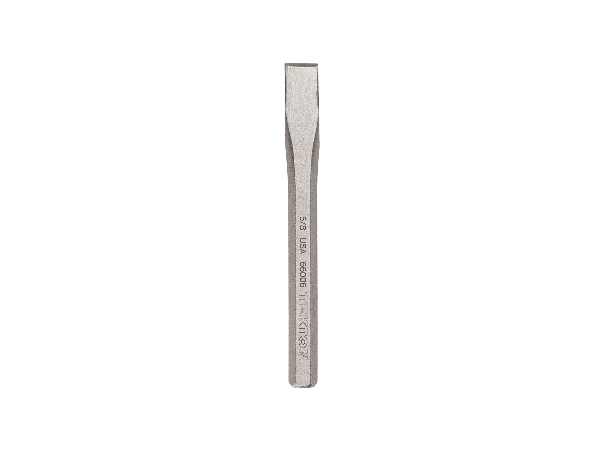 Front view of Tekton cold chisel. Item #66006
