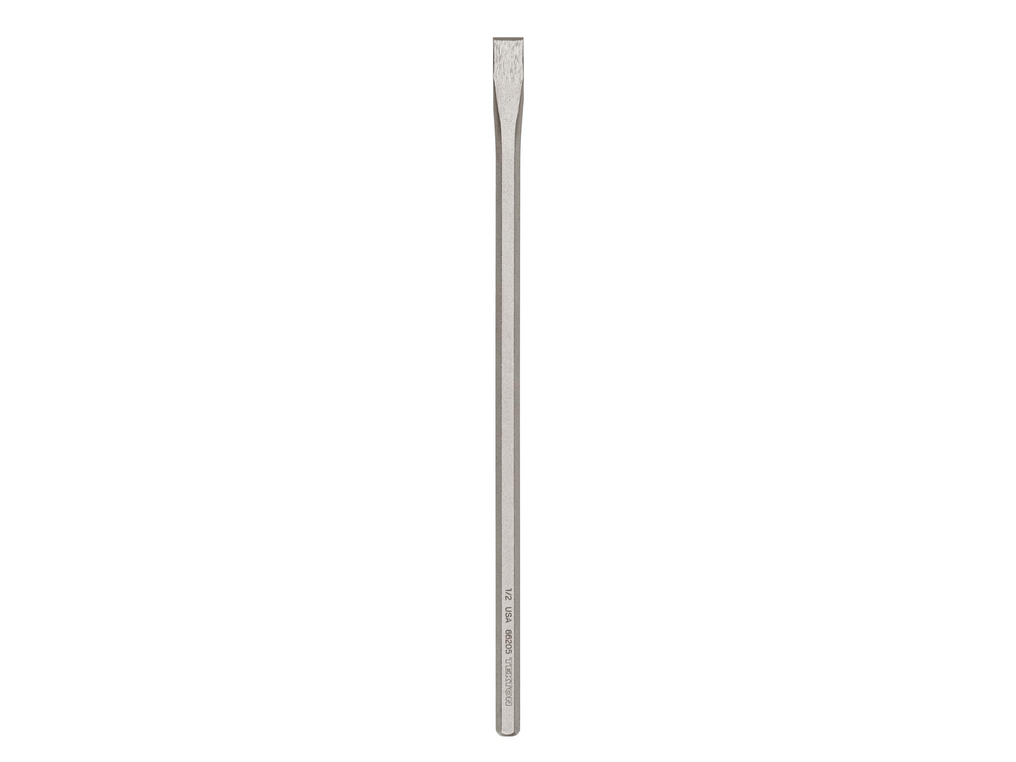 Front view of Tekton cold chisel. Item #66205