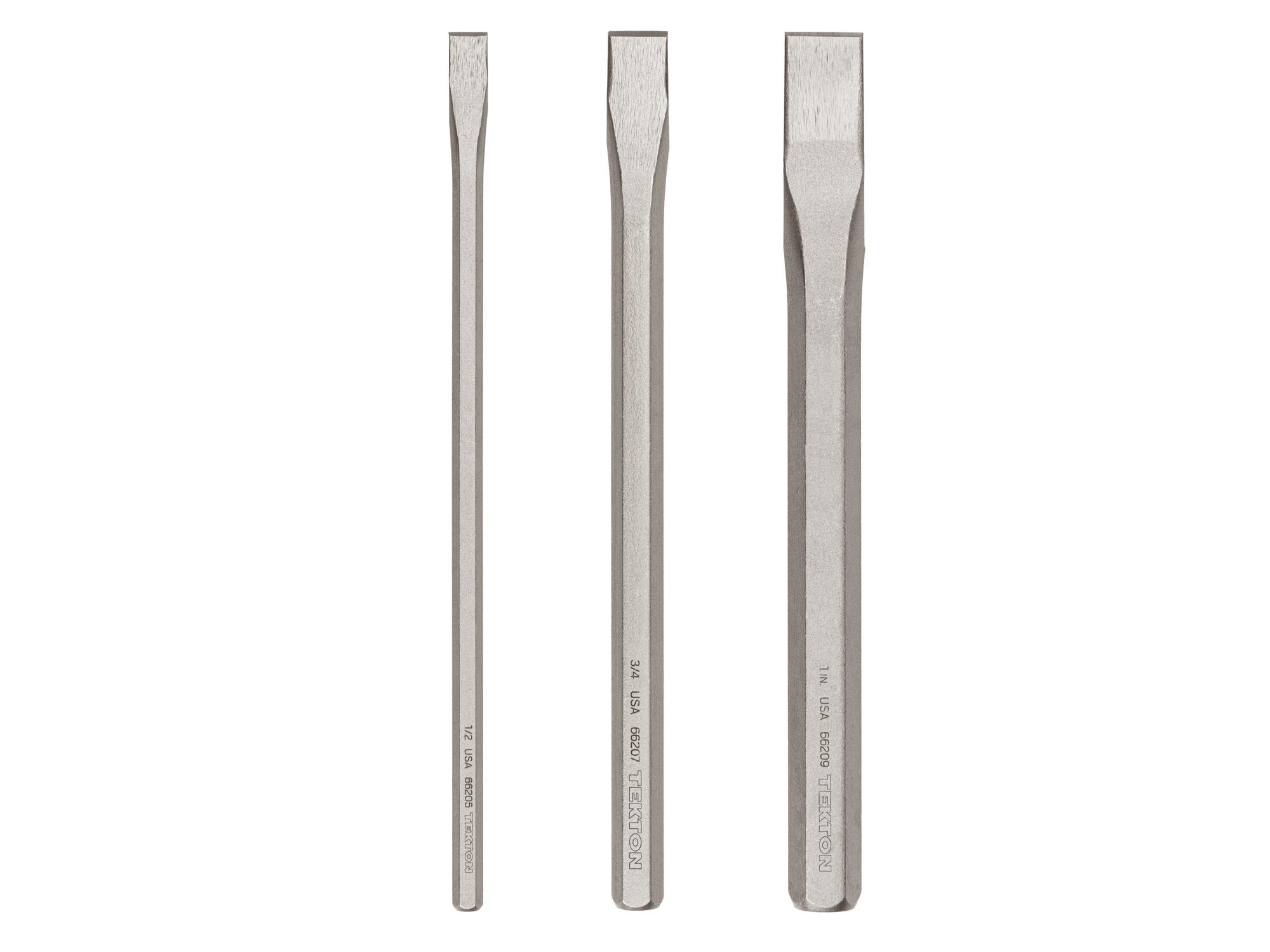 Long Cold Chisel Set (3-Piece)
