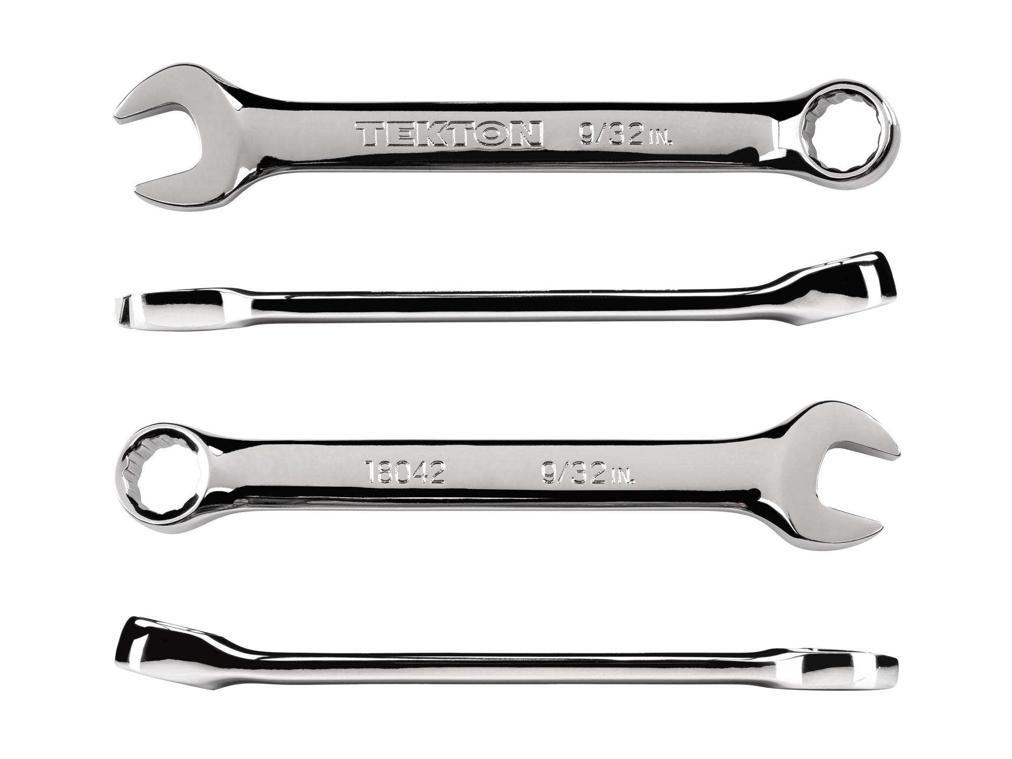 Side view of Tekton combination wrench. Item #18042