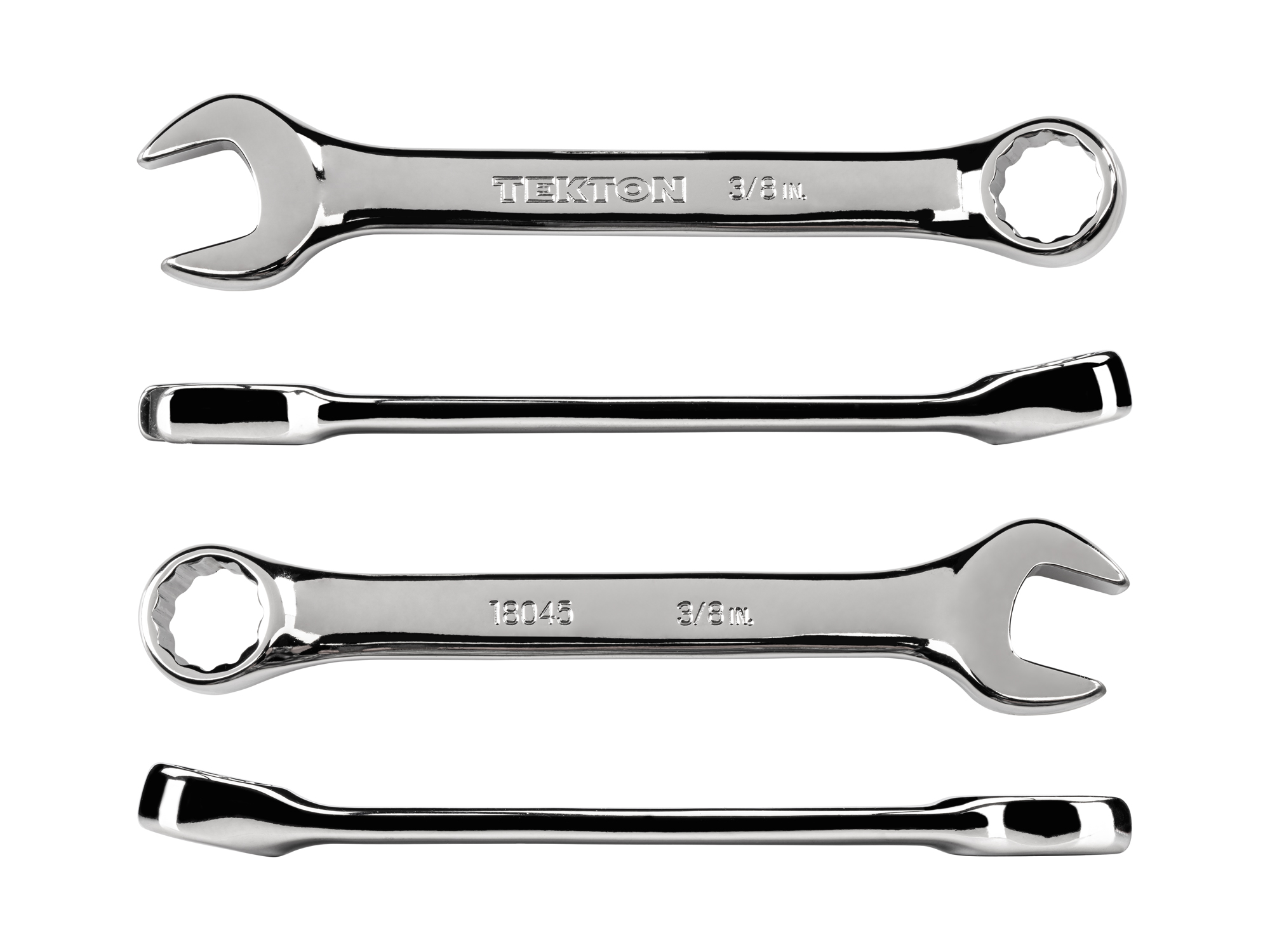 TEKTON 3/8 Inch Stubby Combination Wrench