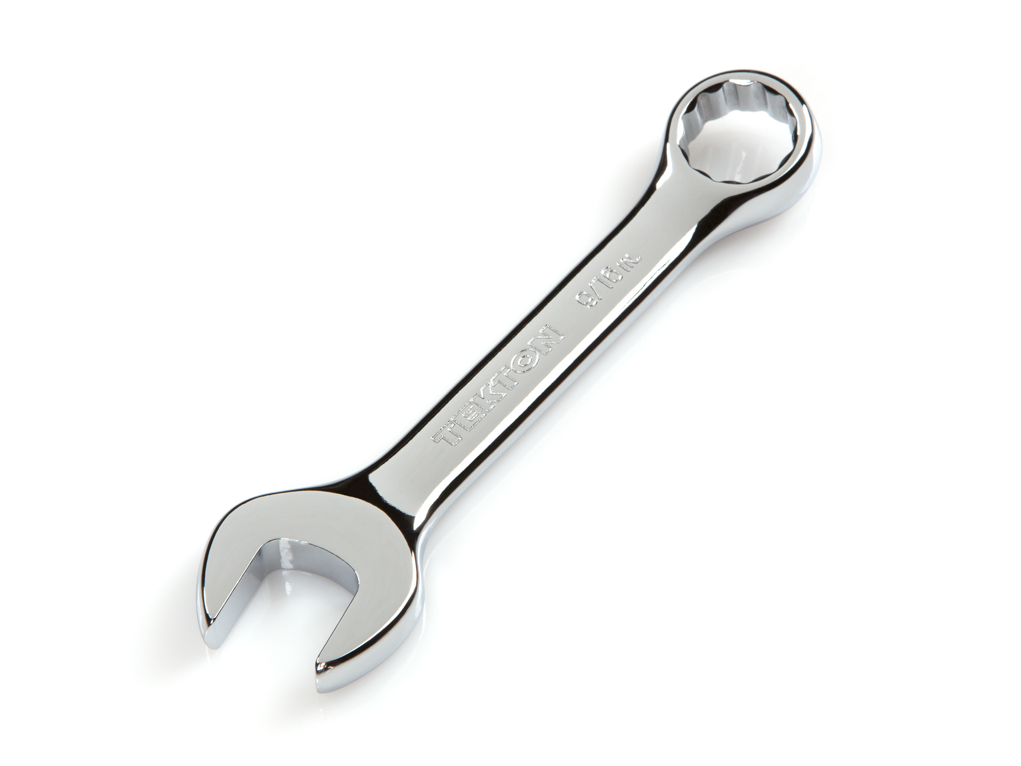 TEKTON 9/16 Inch Stubby Combination Wrench