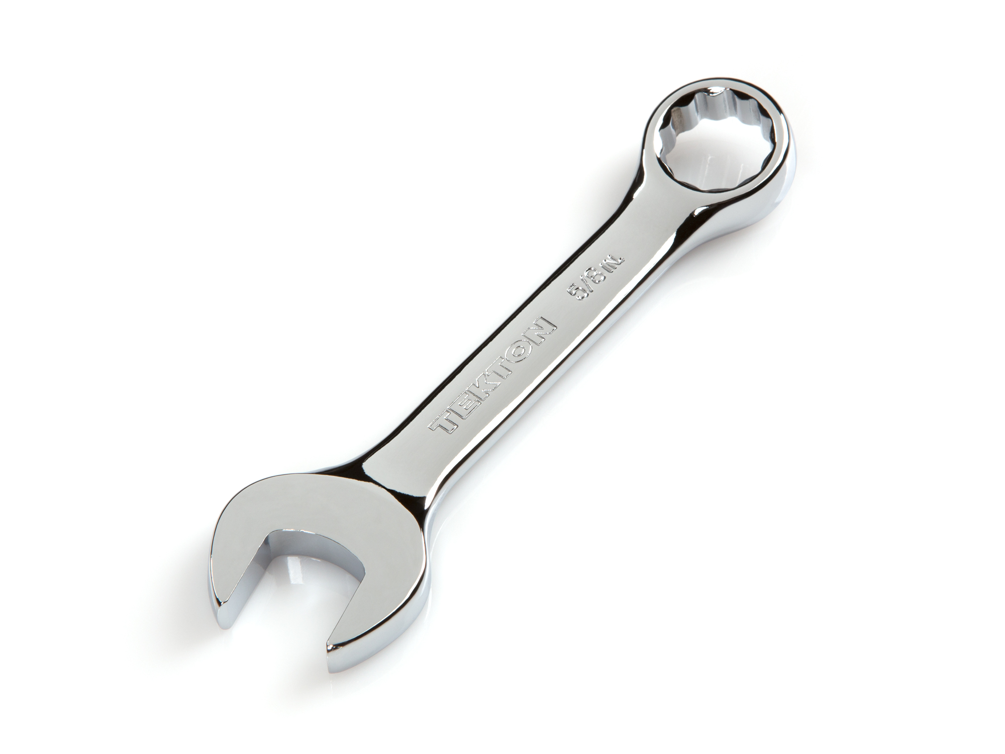 Front-right angle view of  Tekton 5/8 inch combination wrench