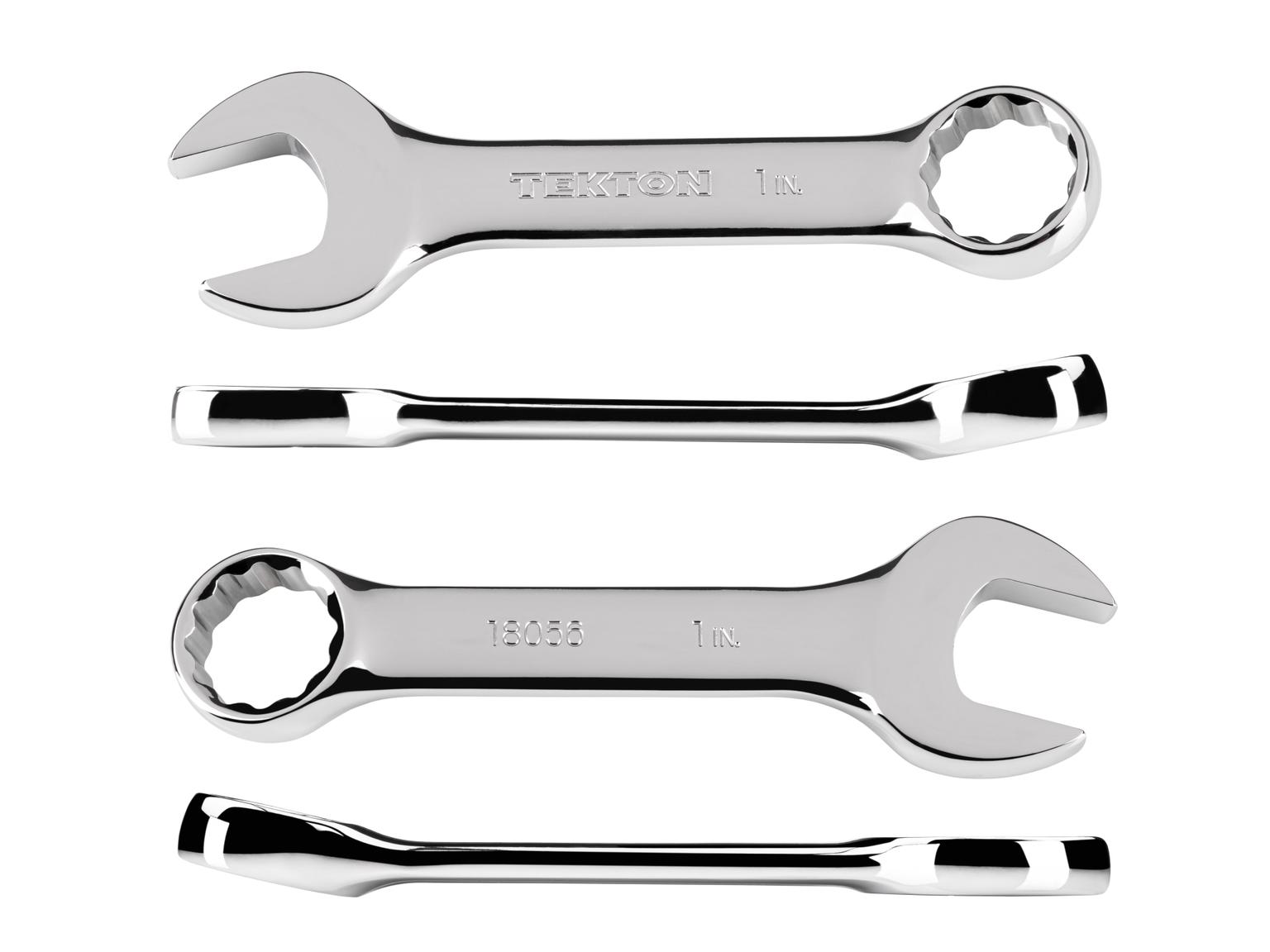 Side view of Tekton combination wrench. Item #18056