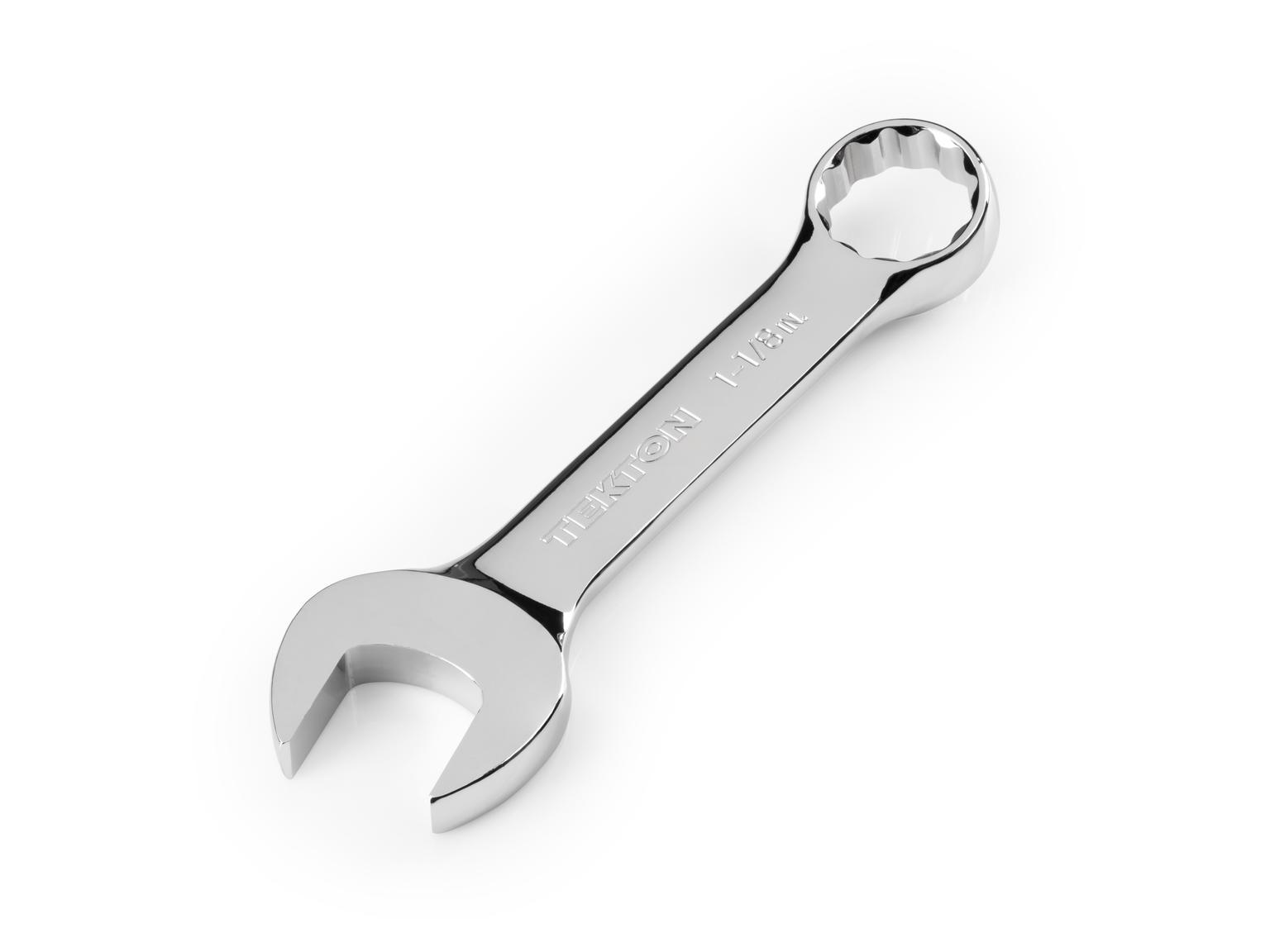 TEKTON 1-1/8 Inch Stubby Combination Wrench