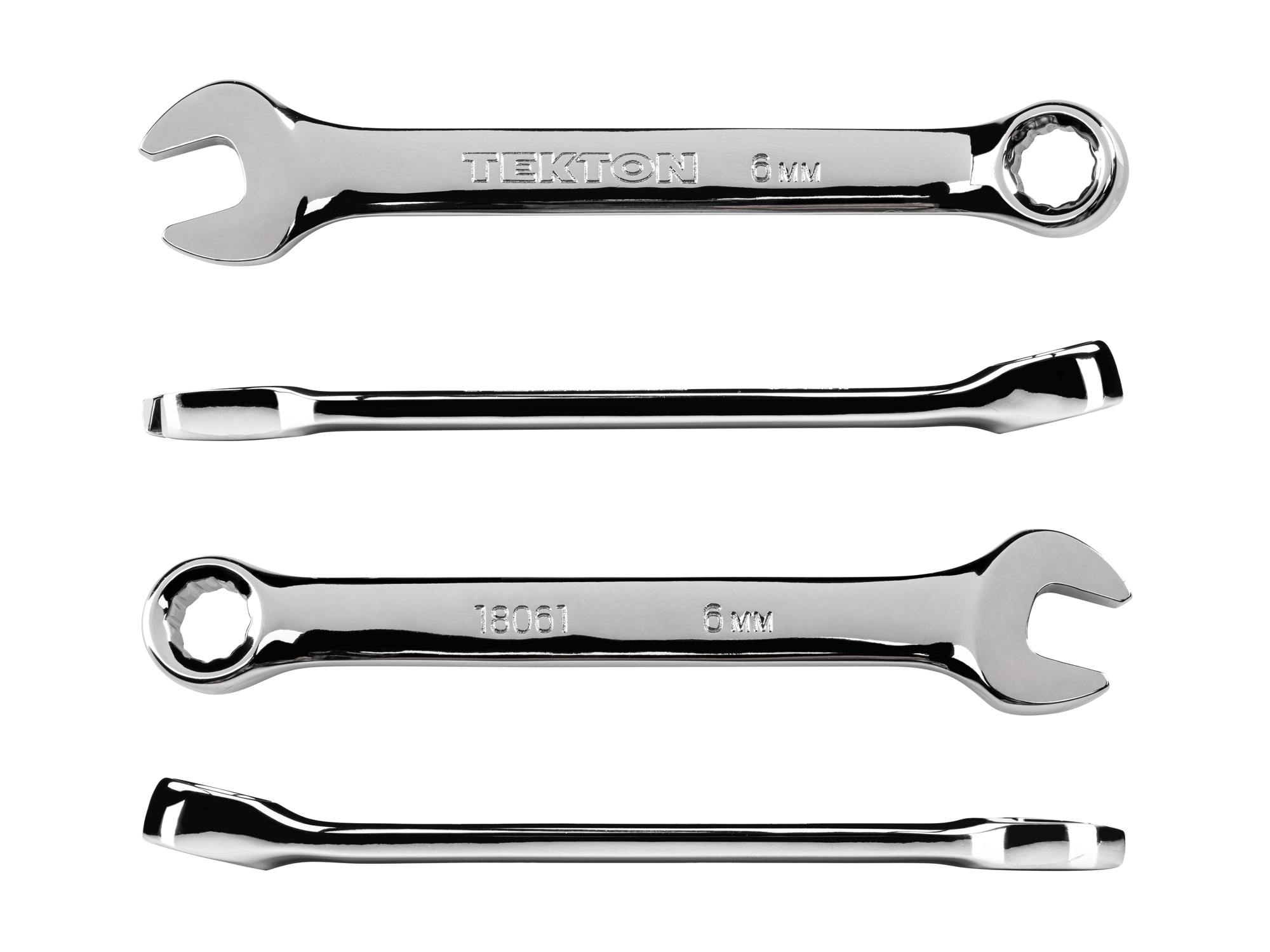 TEKTON 6 mm Stubby Combination Wrench