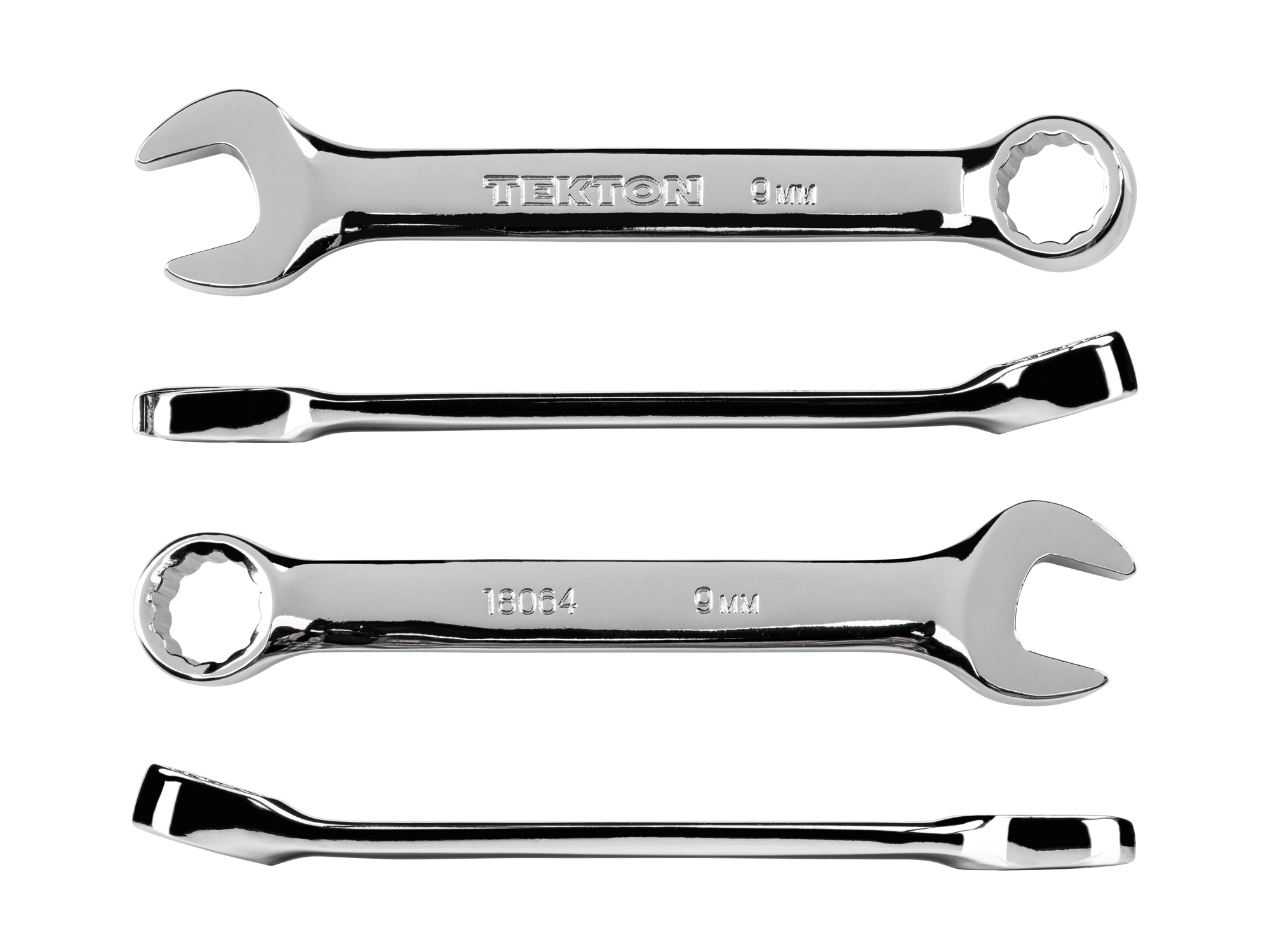 TEKTON 9 mm Stubby Combination Wrench