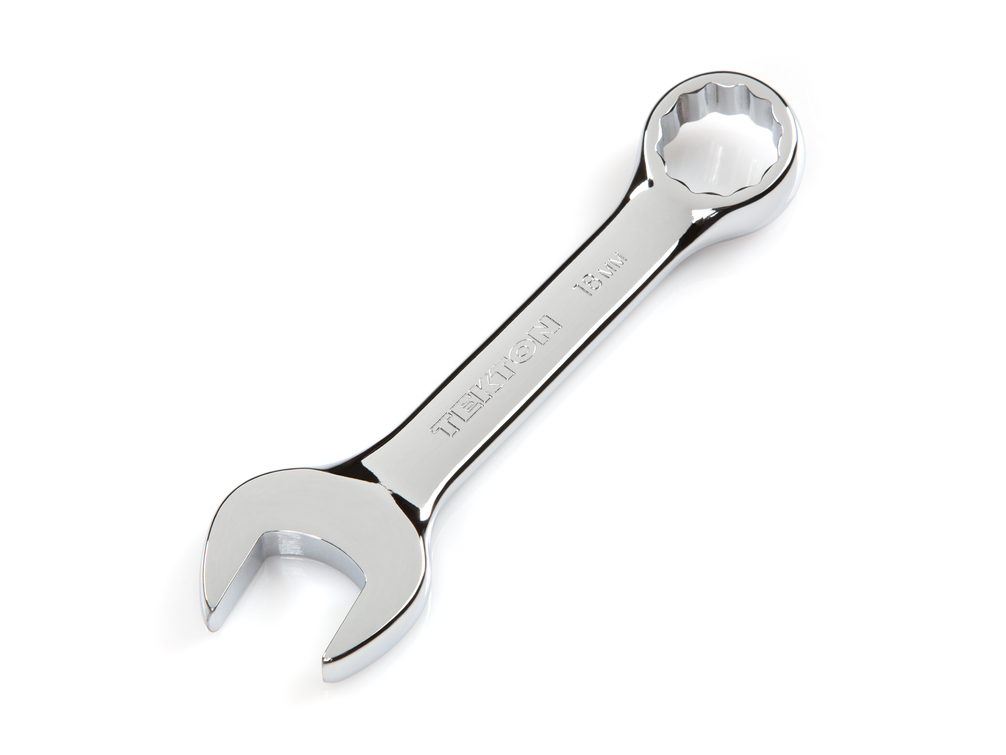 TEKTON 18 mm Stubby Combination Wrench