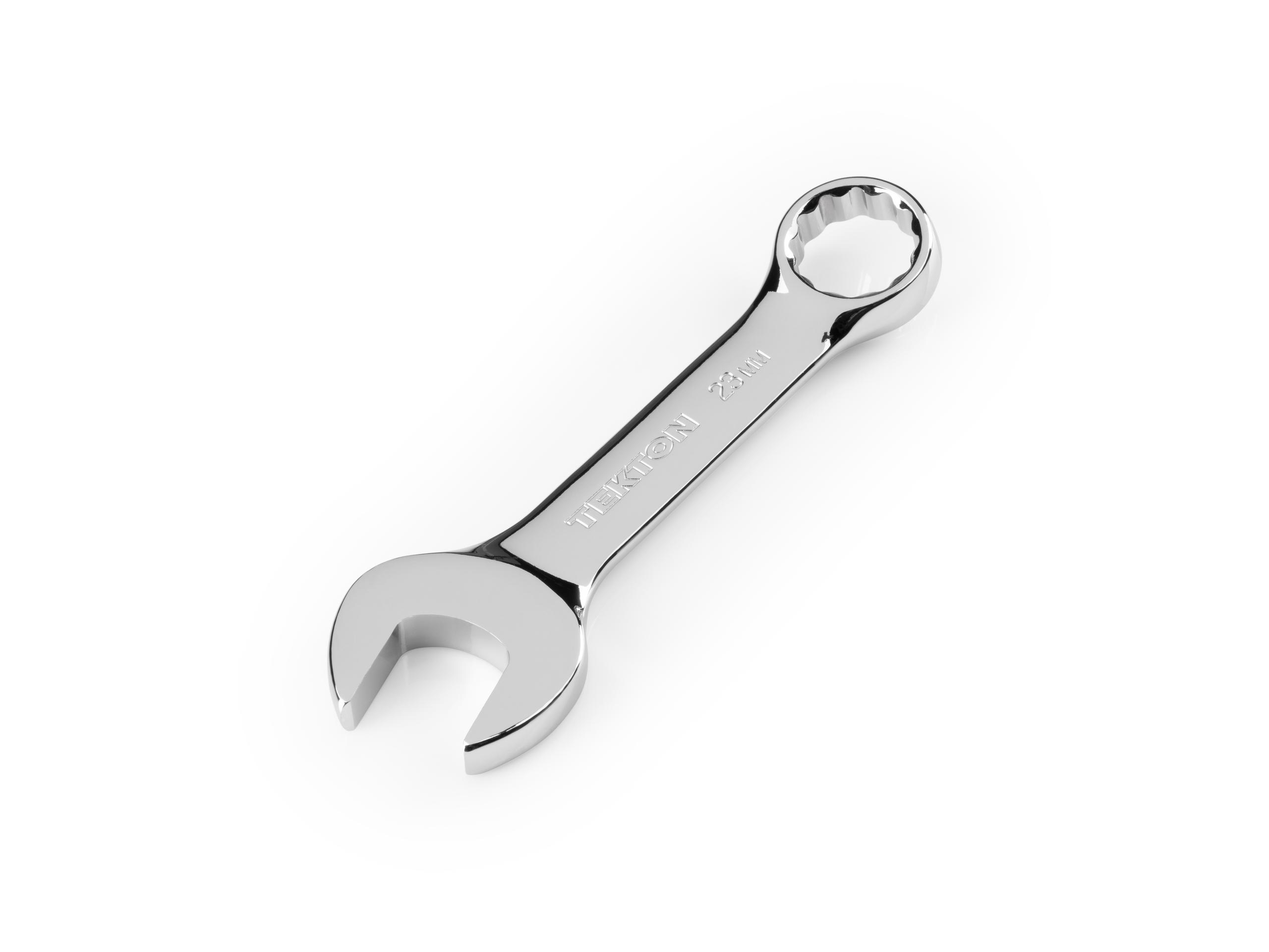 TEKTON 23 mm Stubby Combination Wrench