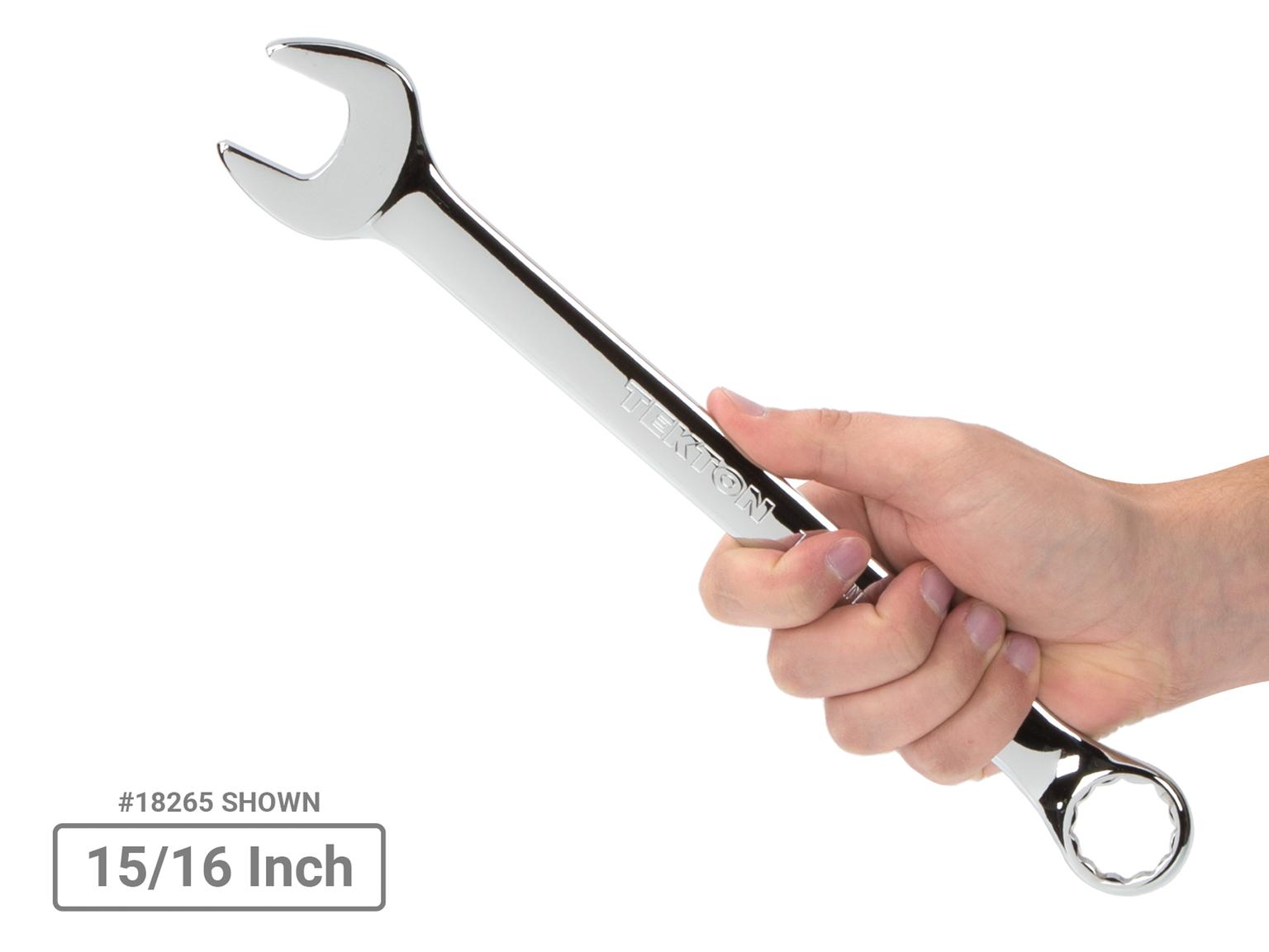 TEKTON Combination Wrench Set, 4-Piece (13/16 - 1 in.)