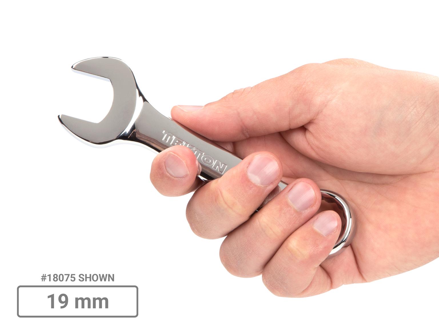 TEKTON Stubby Combination Wrench Set, 41-Piece (1/4 - 1-1/4 in., 6 - 32 mm, Common Sizes)