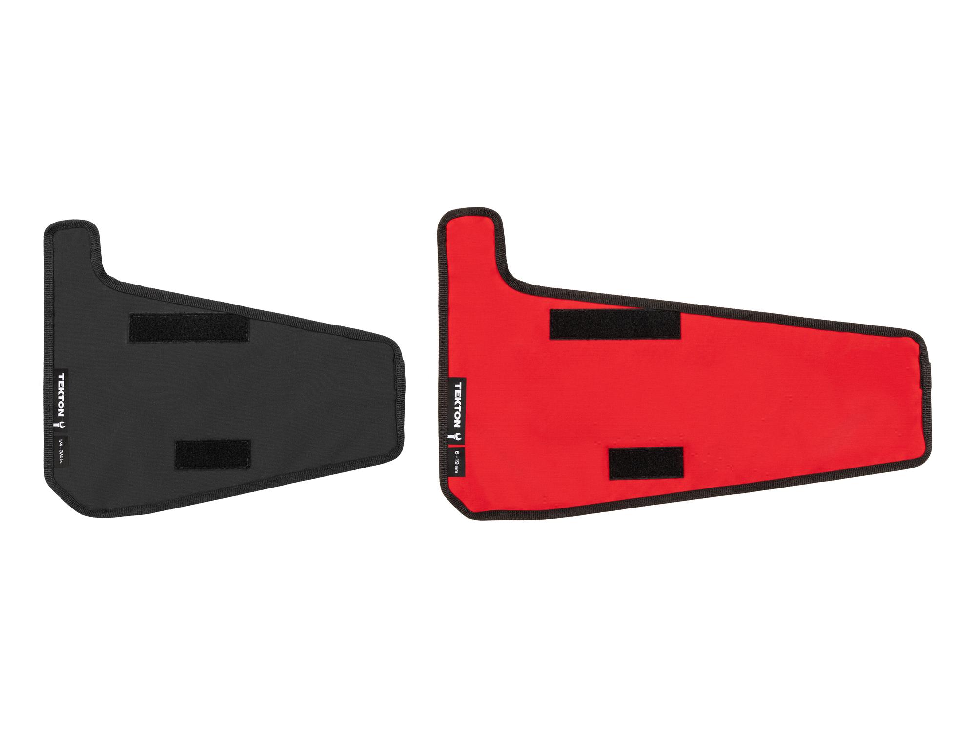 Back view of Tekton roll combination wrench set. Item #WCB94301