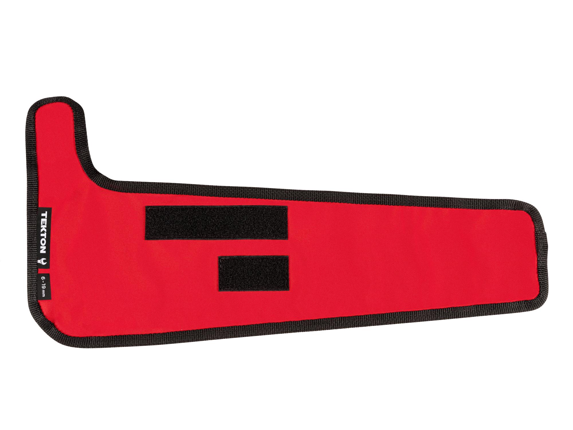 Back view of Tekton roll combination wrench set. Item #WCB94402