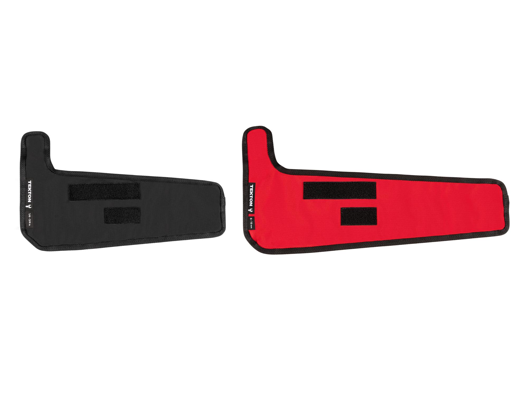 Back view of Tekton roll combination wrench set. Item #WCB94403