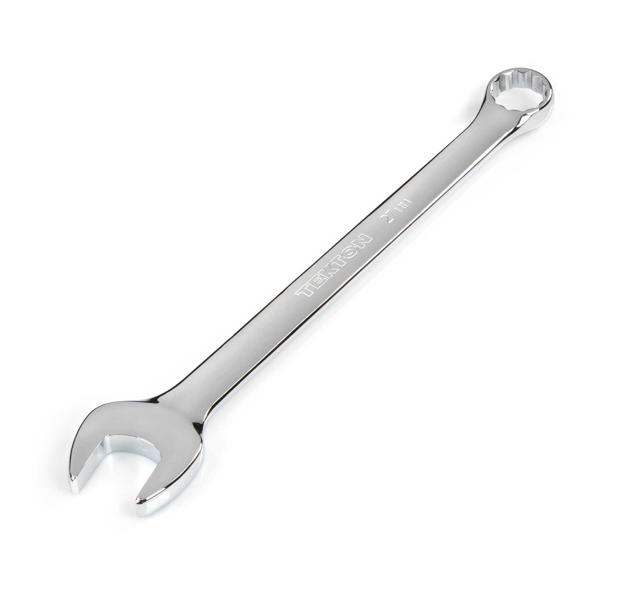 Jumbo 27 mm (Metric) Combination Wrench with a 12-point box offset to 15-degrees.