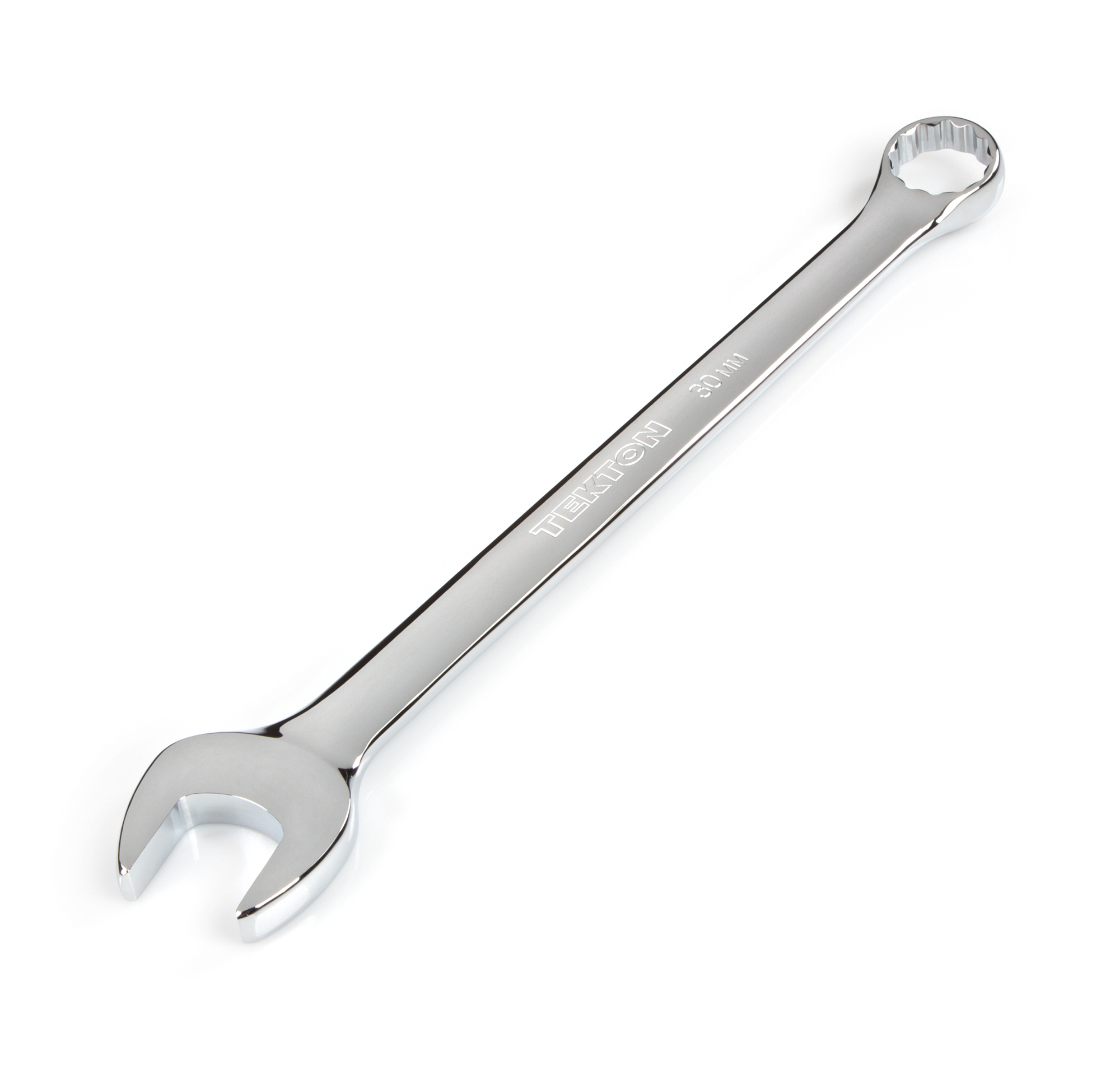 Jumbo 30 mm (Metric) Combination Wrench with a 12-point box offset to 15-degrees.