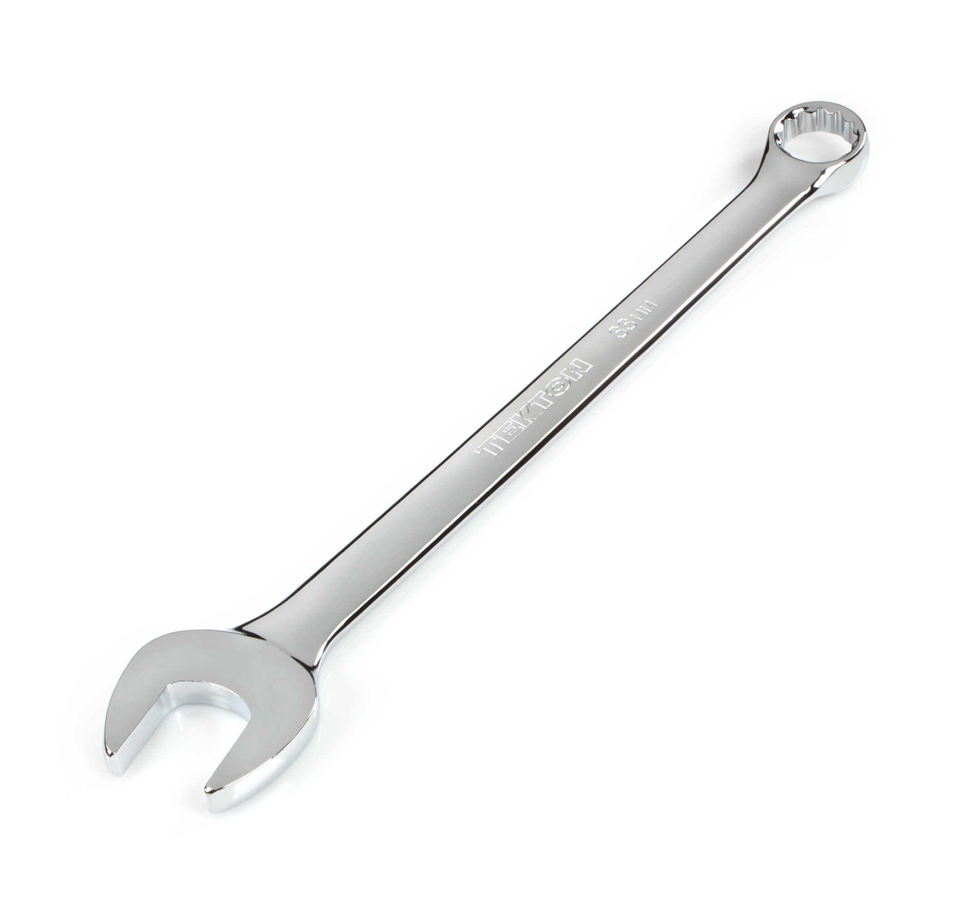 Jumbo 33 mm (Metric) Combination Wrench with a 12-point box offset to 15-degrees.