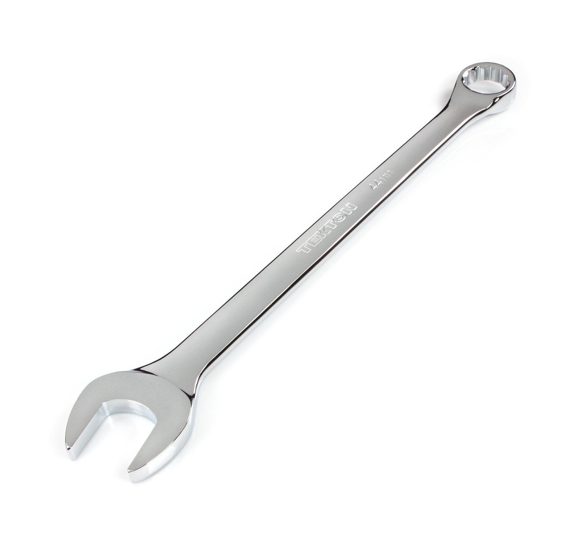 Jumbo 44 mm (Metric) Combination Wrench with a 12-point box offset to 15-degrees.